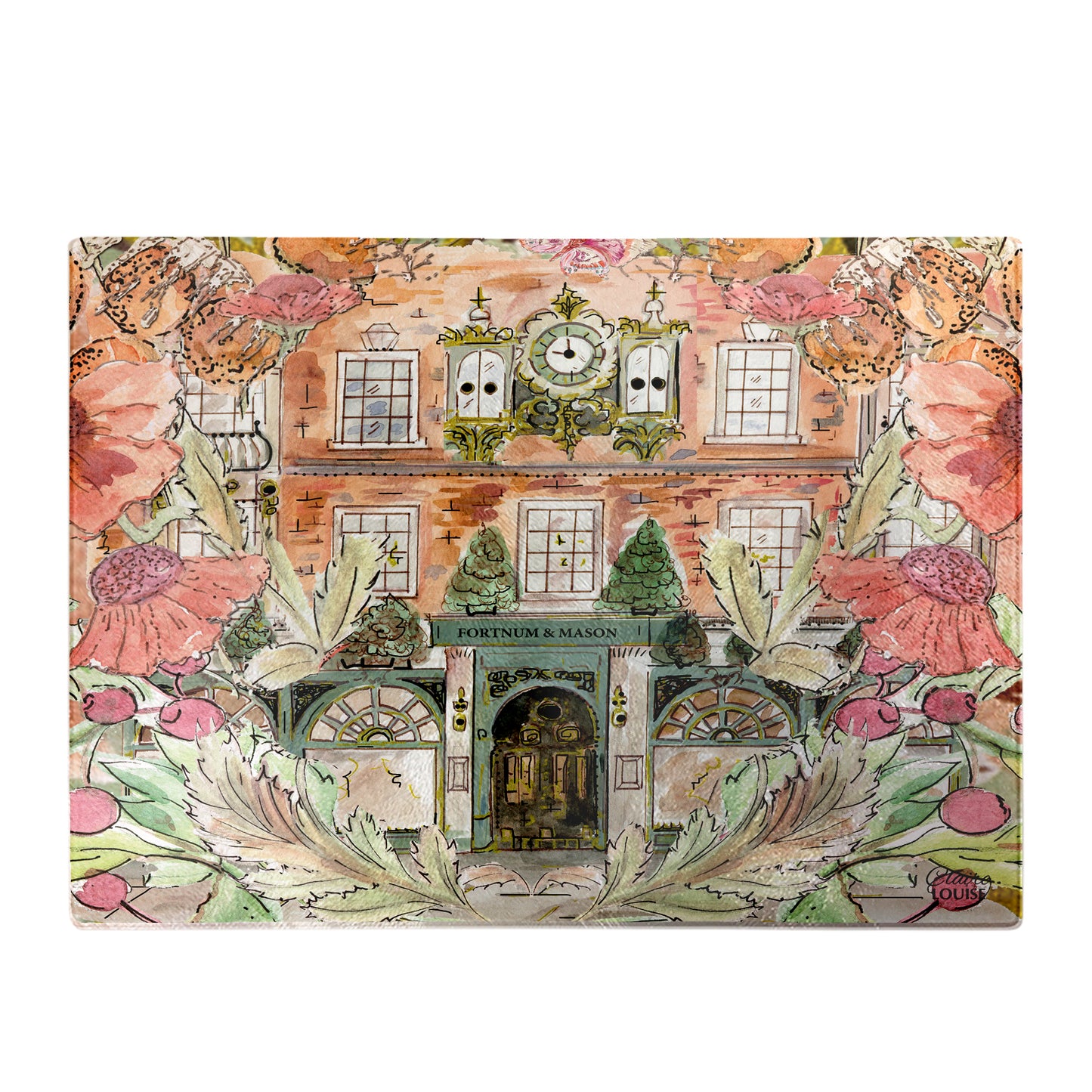 Fortnums In Full Bloom Chopping Board