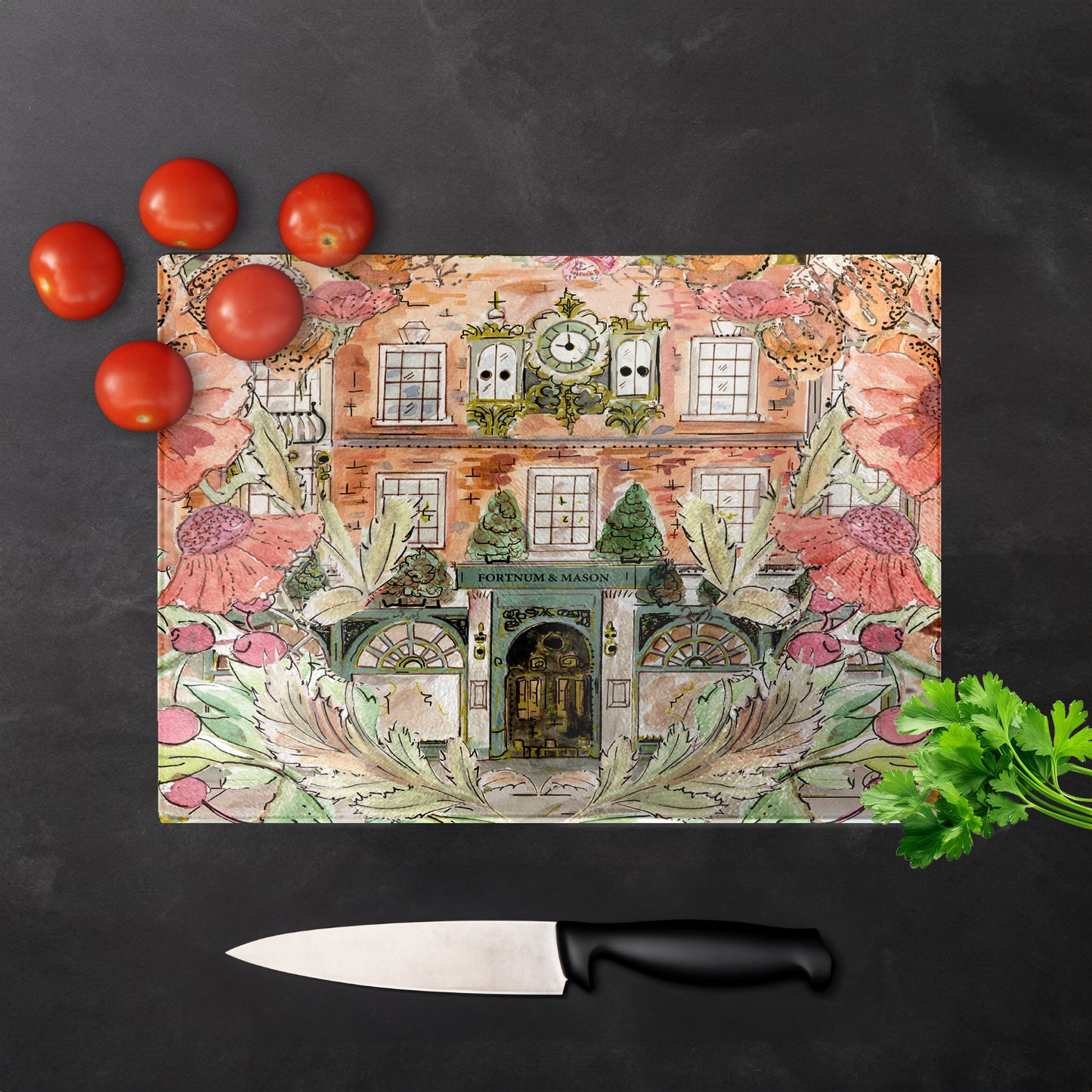 Fortnums In Full Bloom Chopping Board