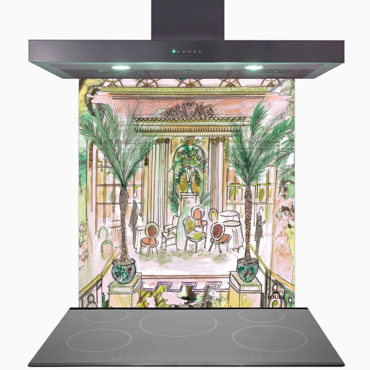 Afternoon Tea at The Ritz Glass Kitchen Splashback
