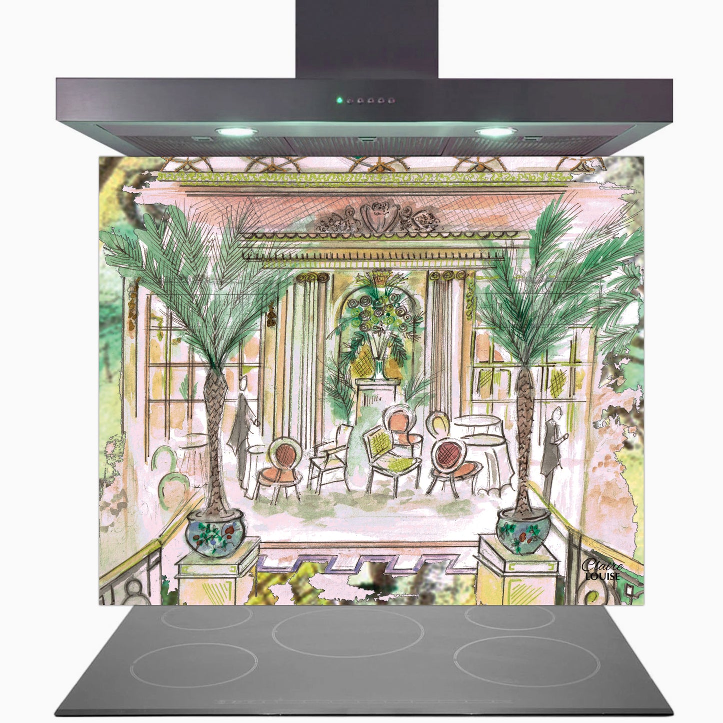 Afternoon Tea at The Ritz Glass Kitchen Splashback