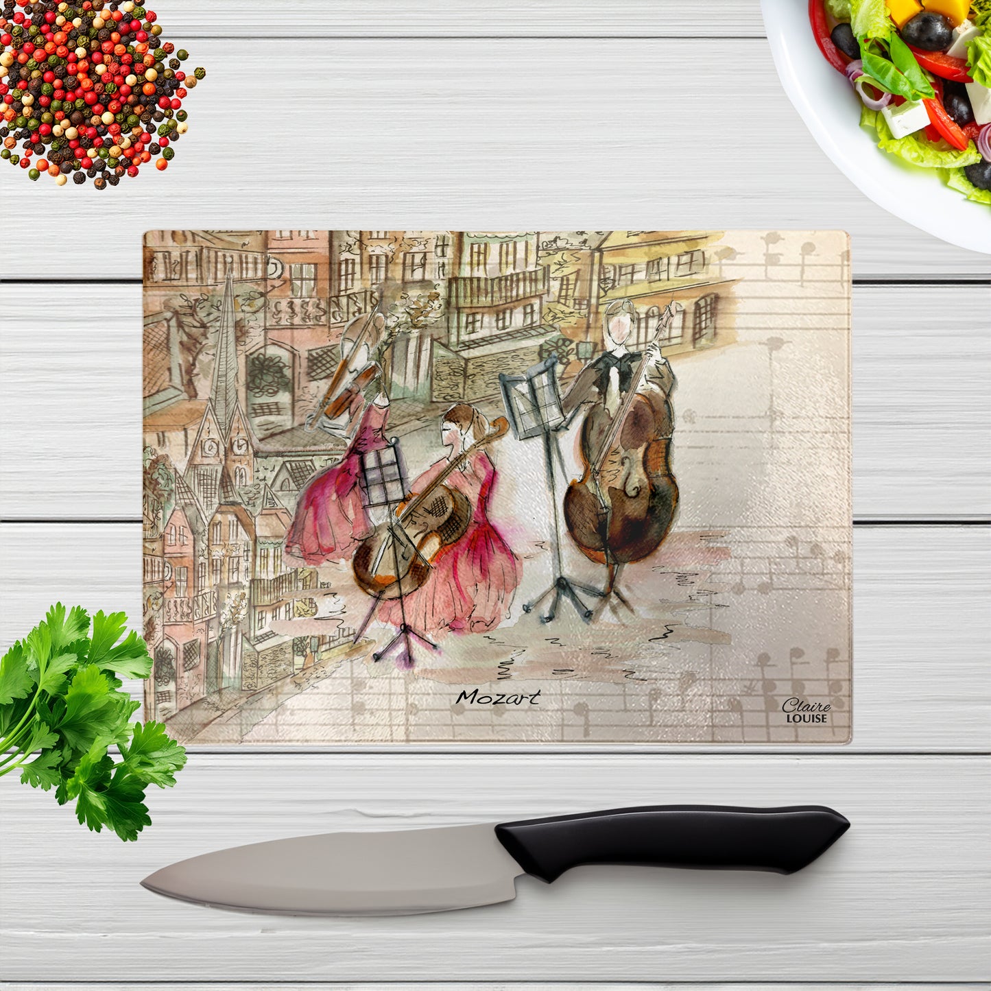 Mozart Chopping Board