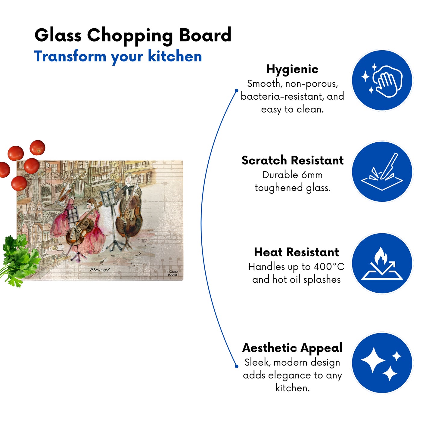 Mozart Chopping Board