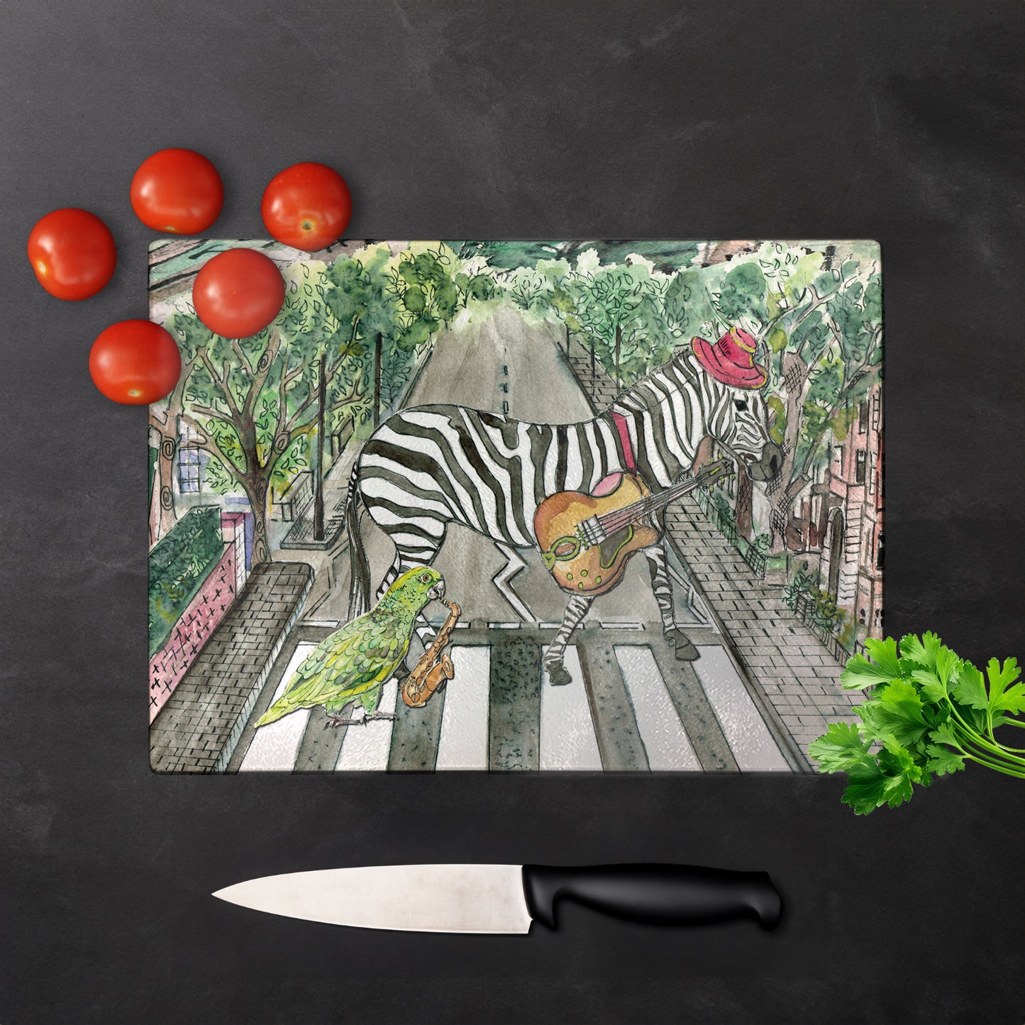 Abbey Road Chopping Board