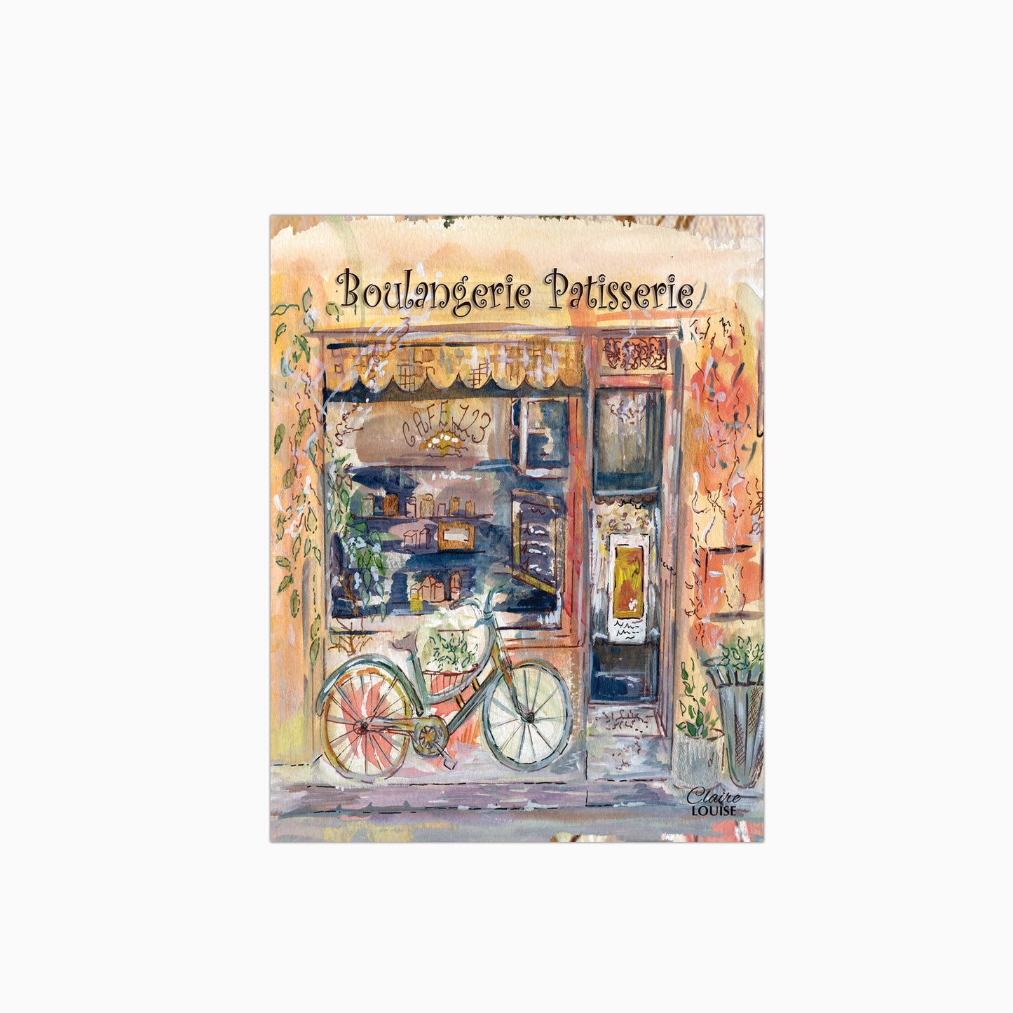 Boulangerie Patisserie Glass Kitchen Splashback