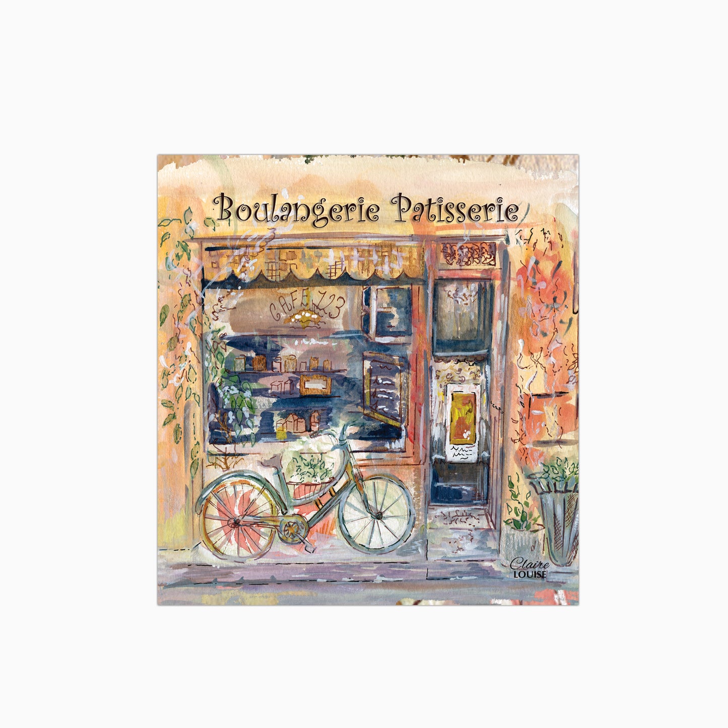 Boulangerie Patisserie Glass Kitchen Splashback