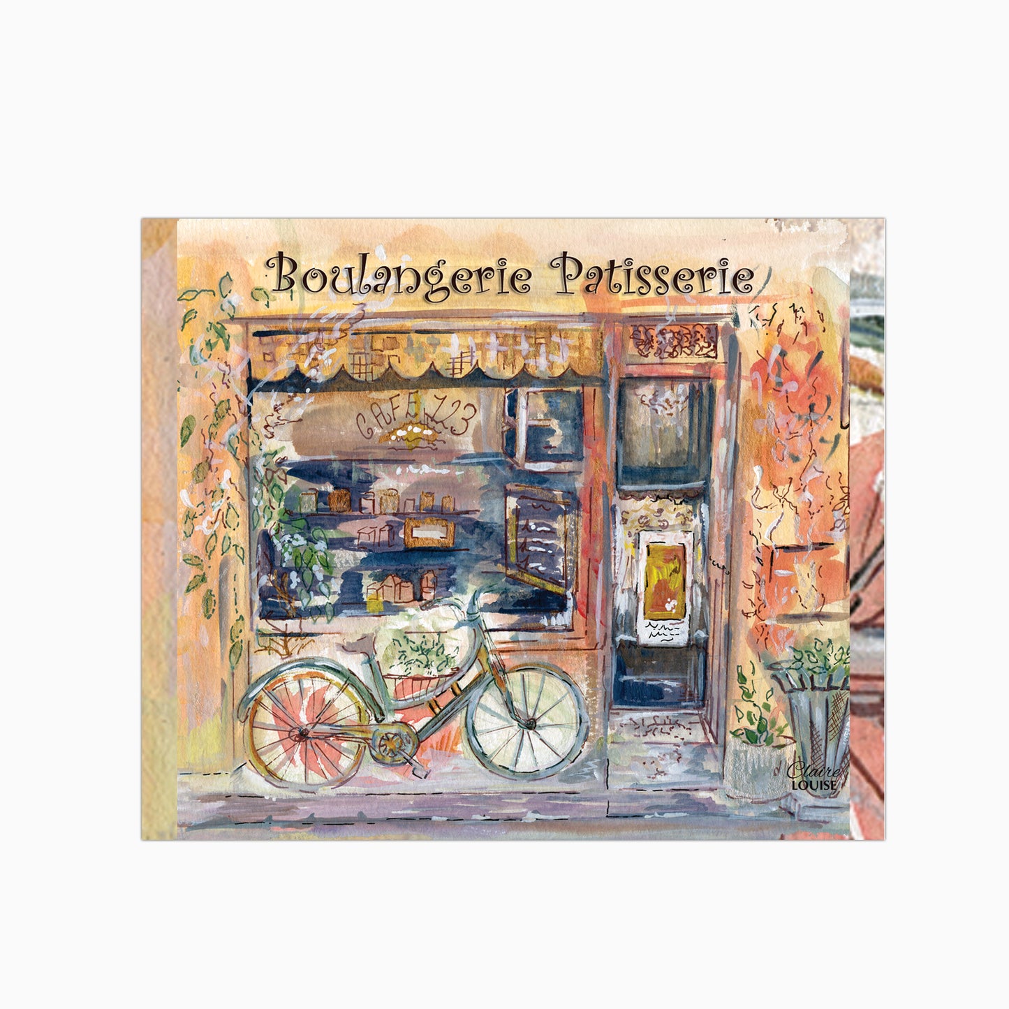 Boulangerie Patisserie Glass Kitchen Splashback