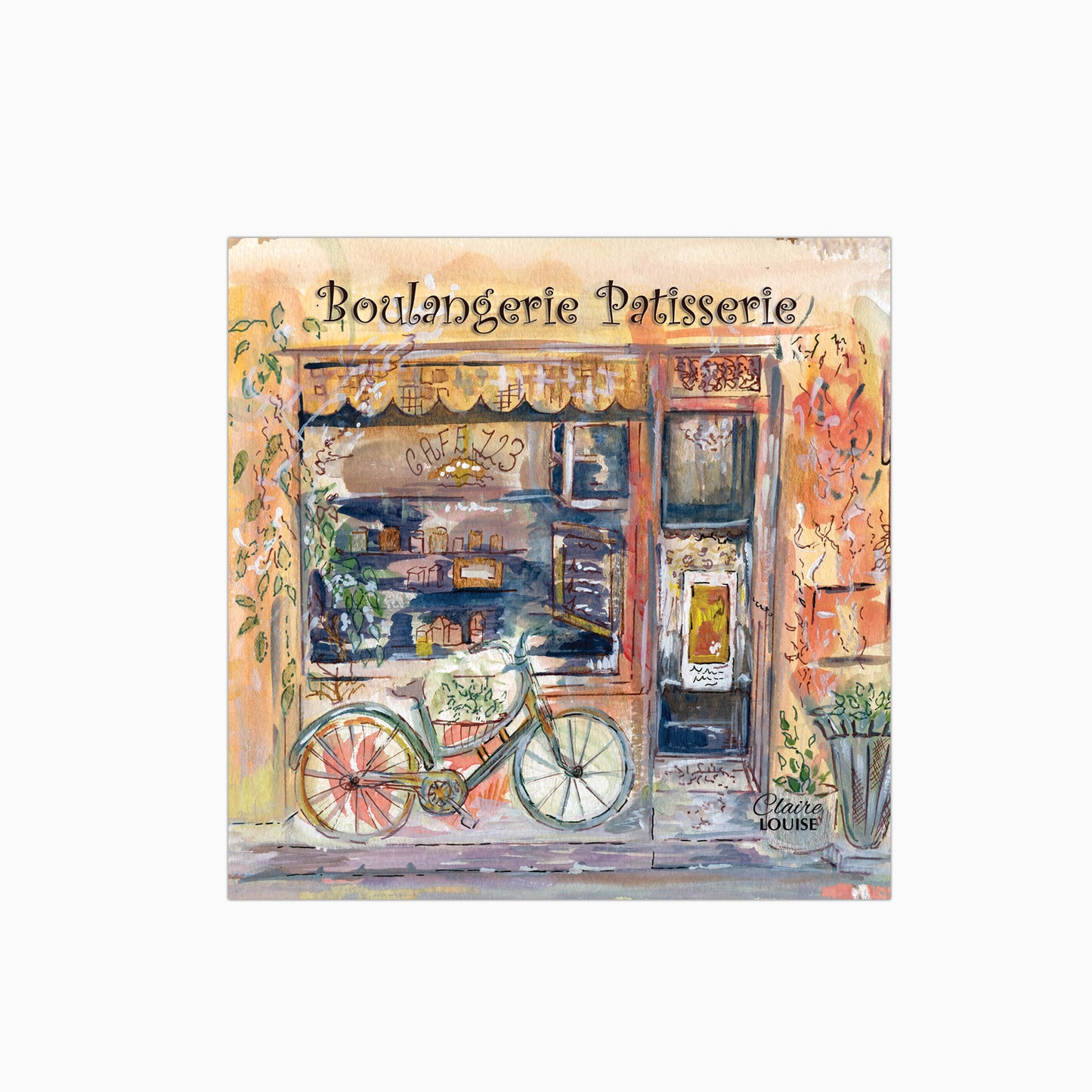 Boulangerie Patisserie Glass Kitchen Splashback
