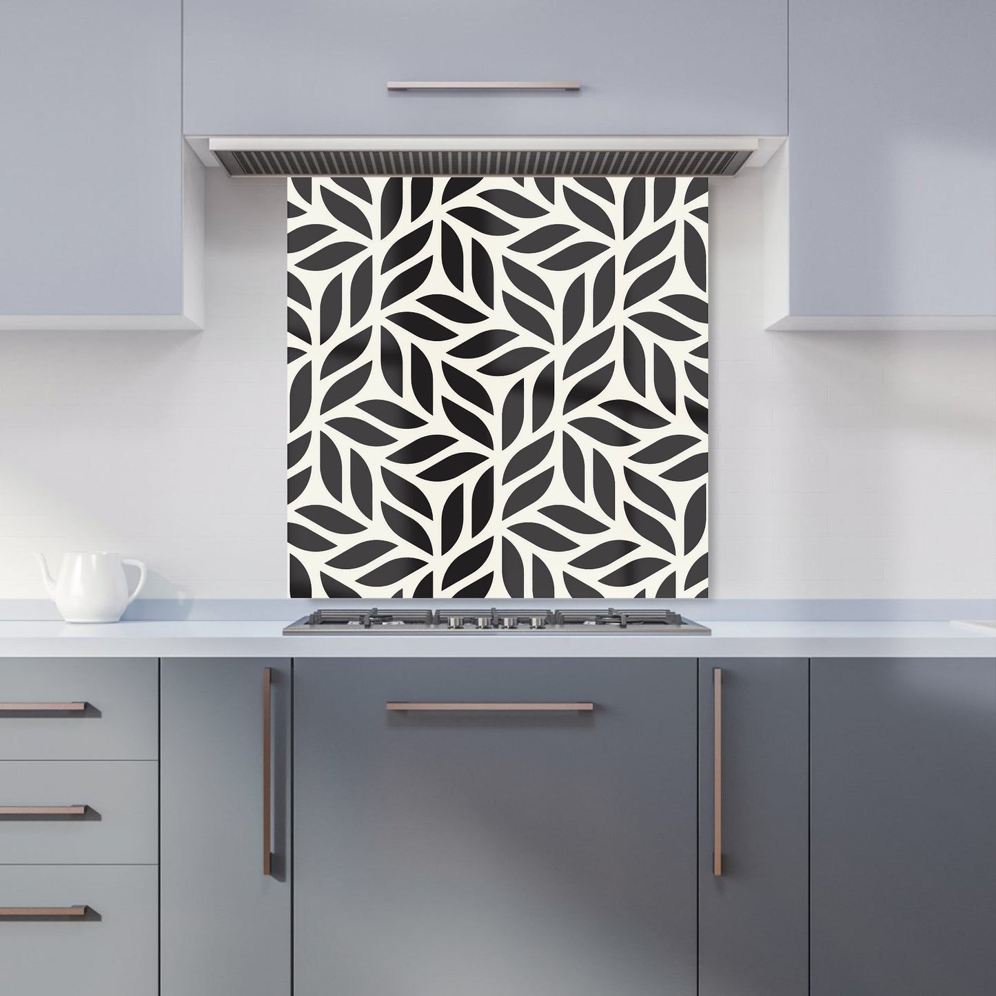 Modern Stylish Abstract Texture Kitchen Splashback
