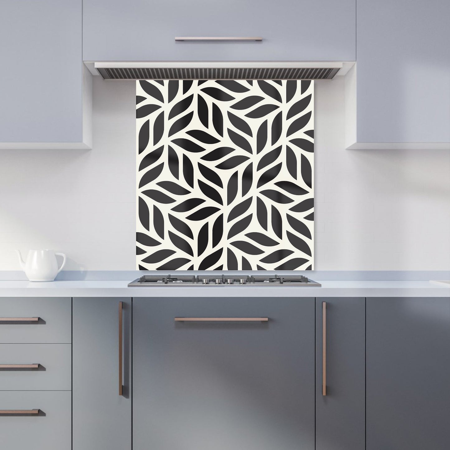 Modern Stylish Abstract Texture Kitchen Splashback