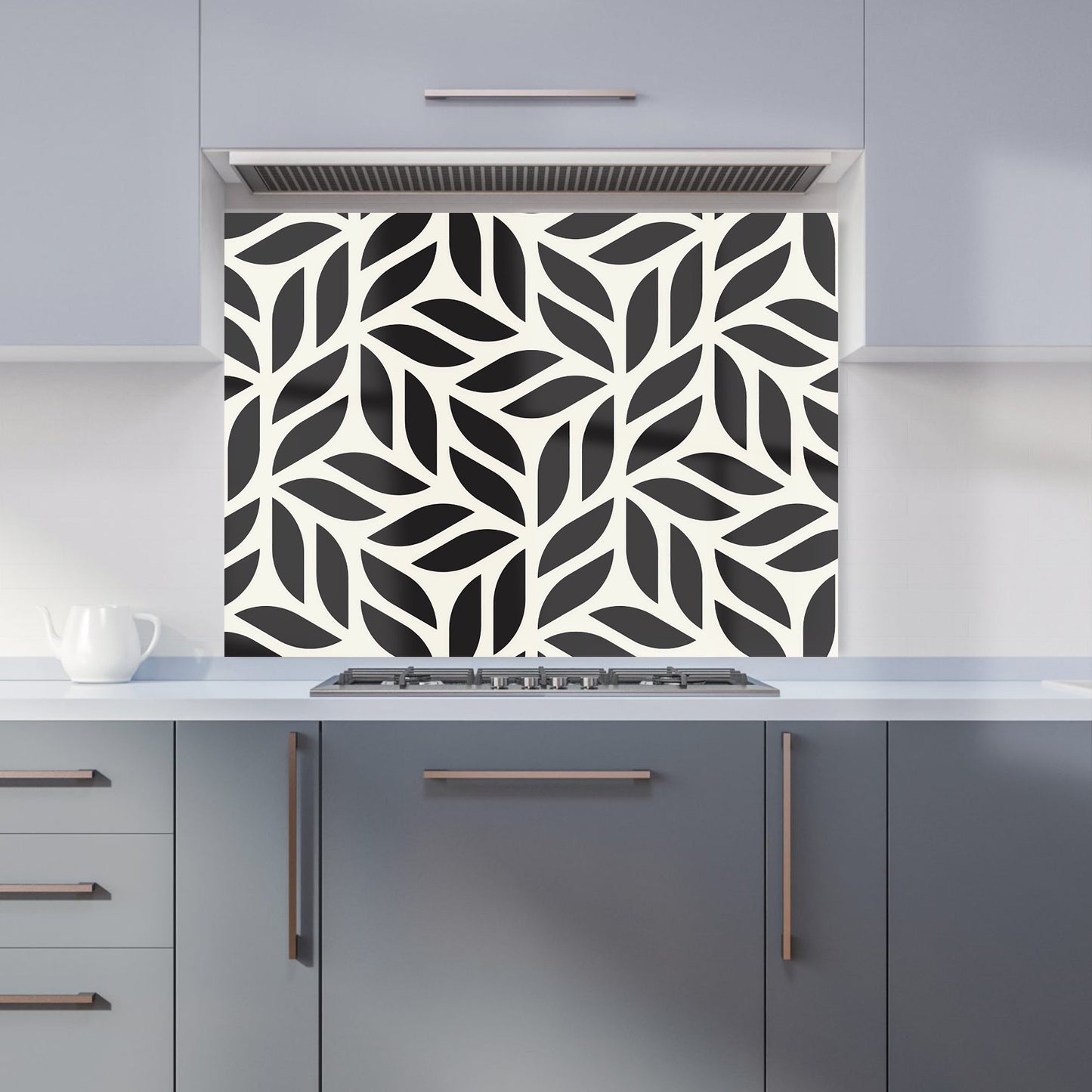 Modern Stylish Abstract Texture Kitchen Splashback