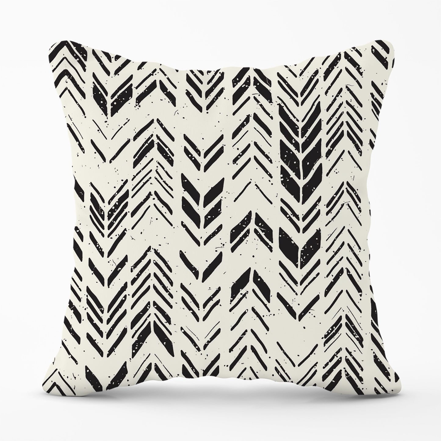 Hand Drawn Chevron Pattern Cushions