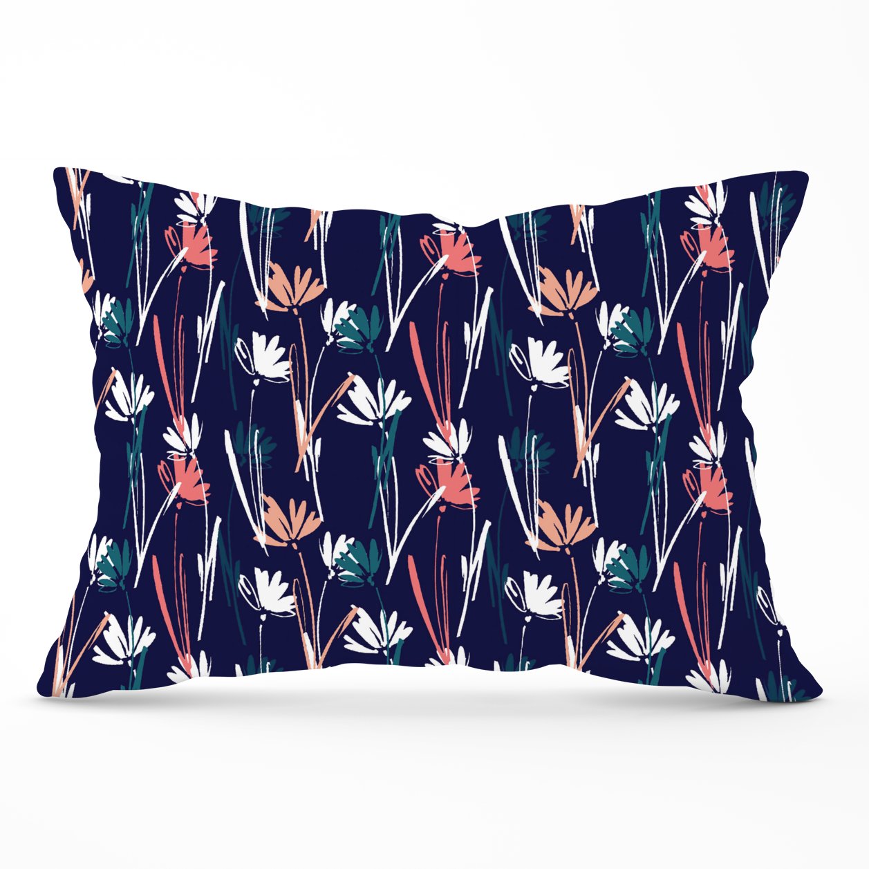 Hand Drawn Wild Flowers Cushions
