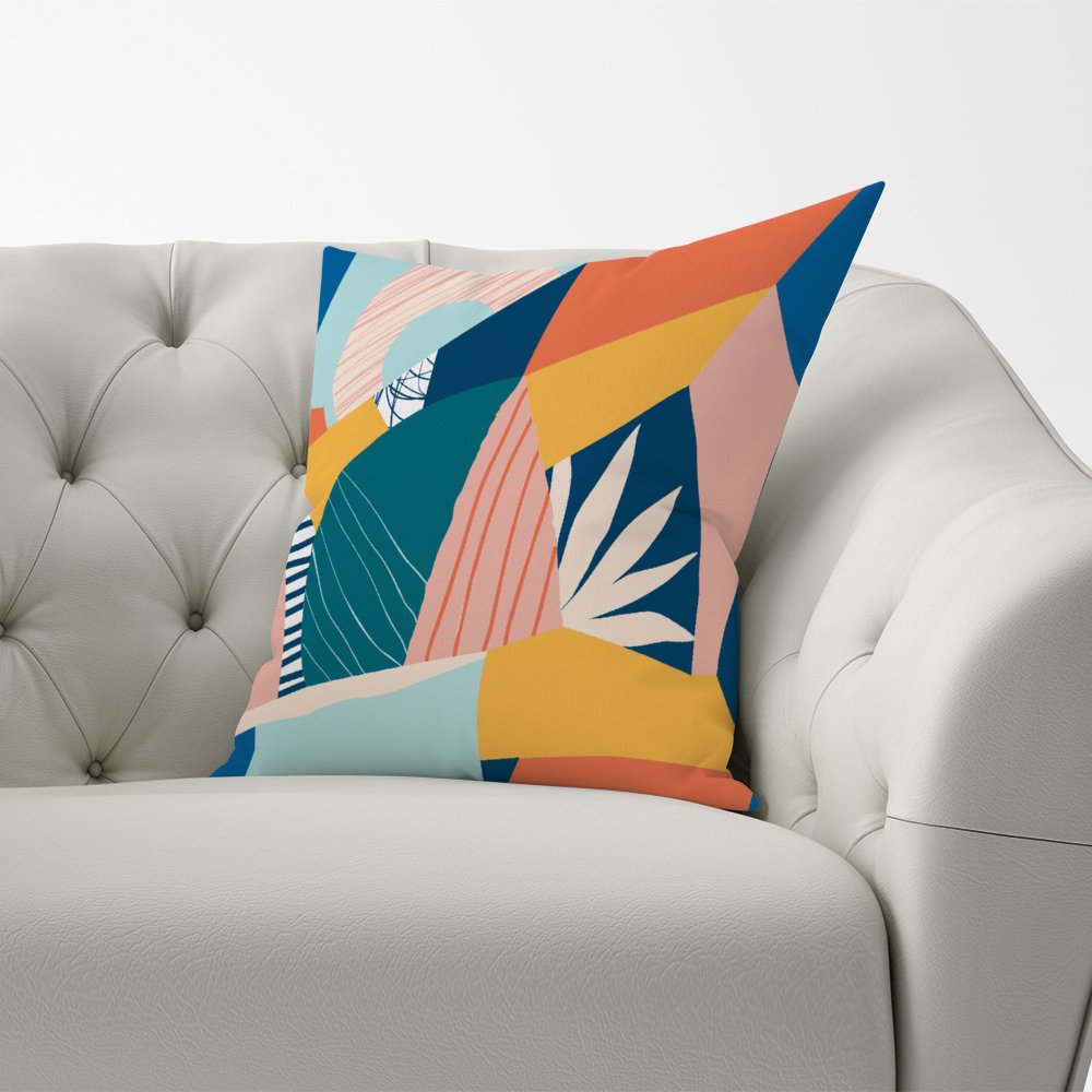 Modern Floral Pattern Cushions
