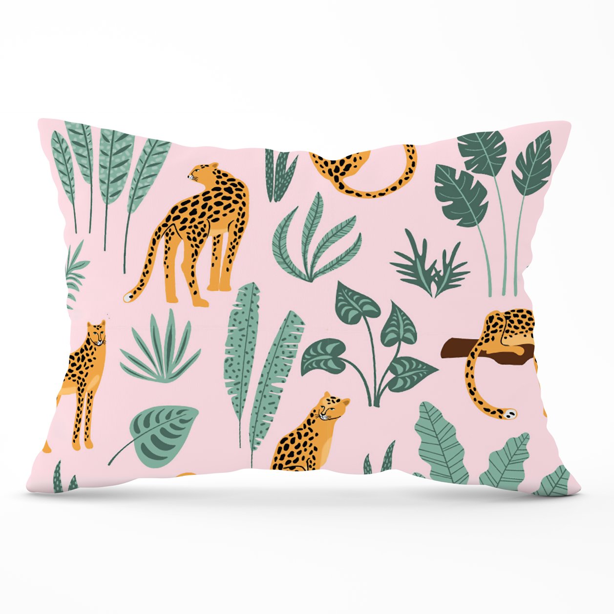 Hand Drawn Leopards Cushions