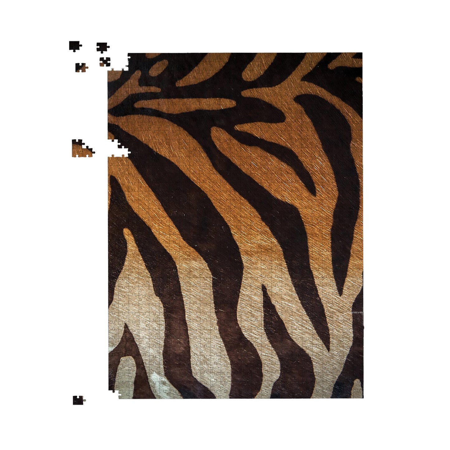 Tiger Skin Print Jigsaw Puzzle