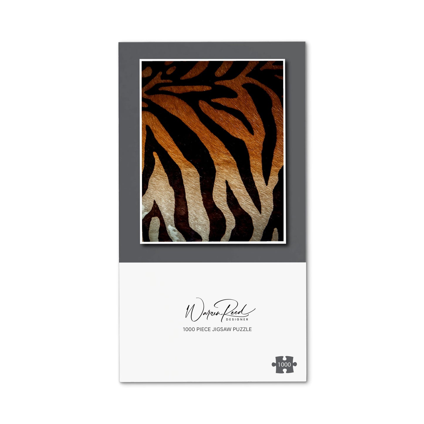 Tiger Skin Print Jigsaw Puzzle