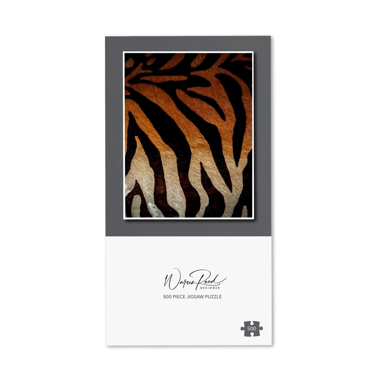 Tiger Skin Print Jigsaw Puzzle