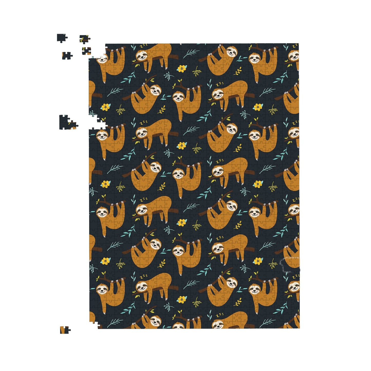 Cute Sloths Jigsaw Puzzle