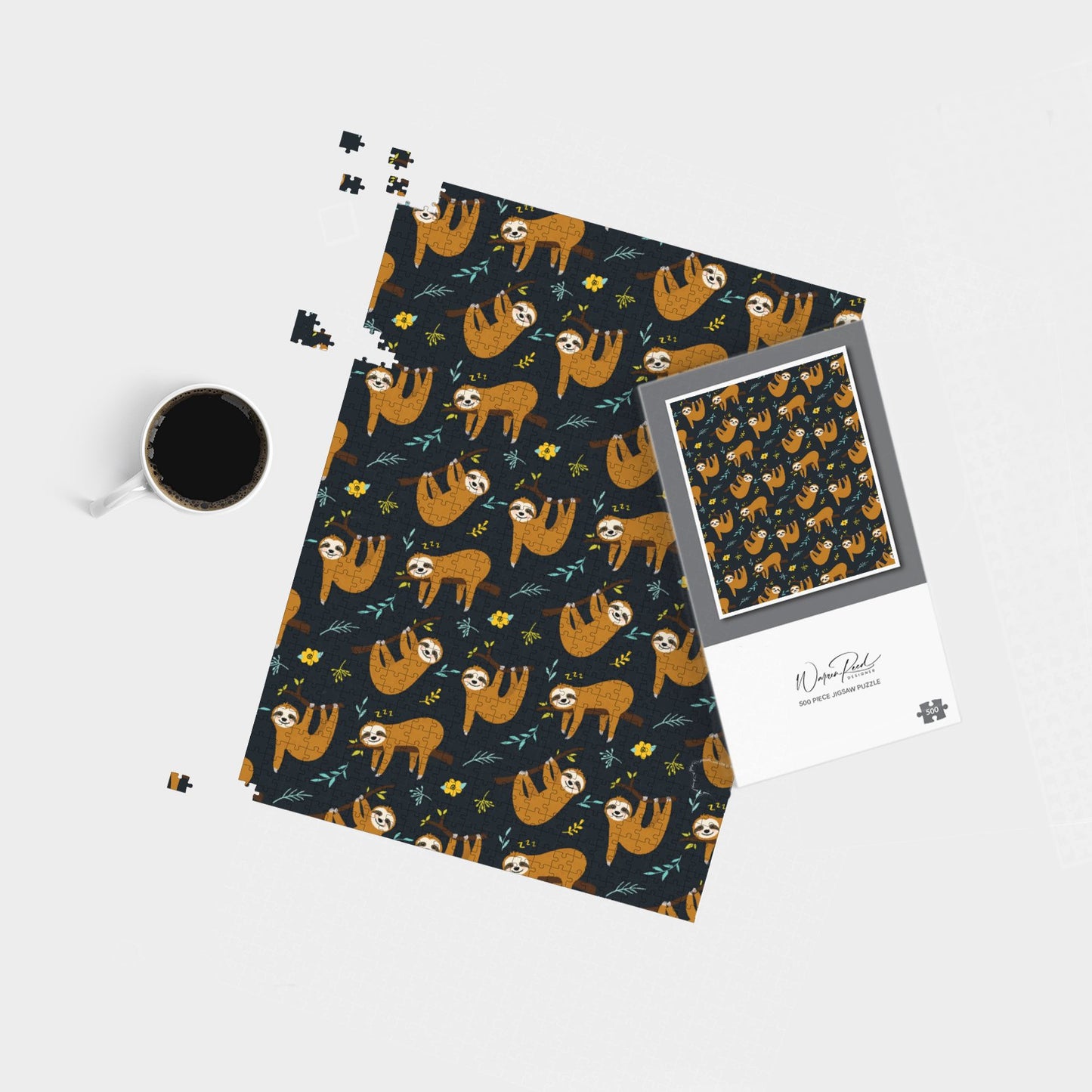 Cute Sloths Jigsaw Puzzle
