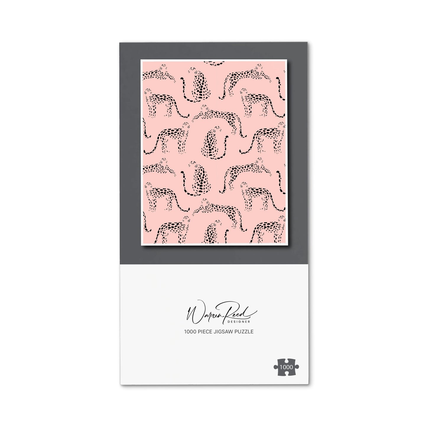 Abstract Leopard Pattern Jigsaw Puzzle