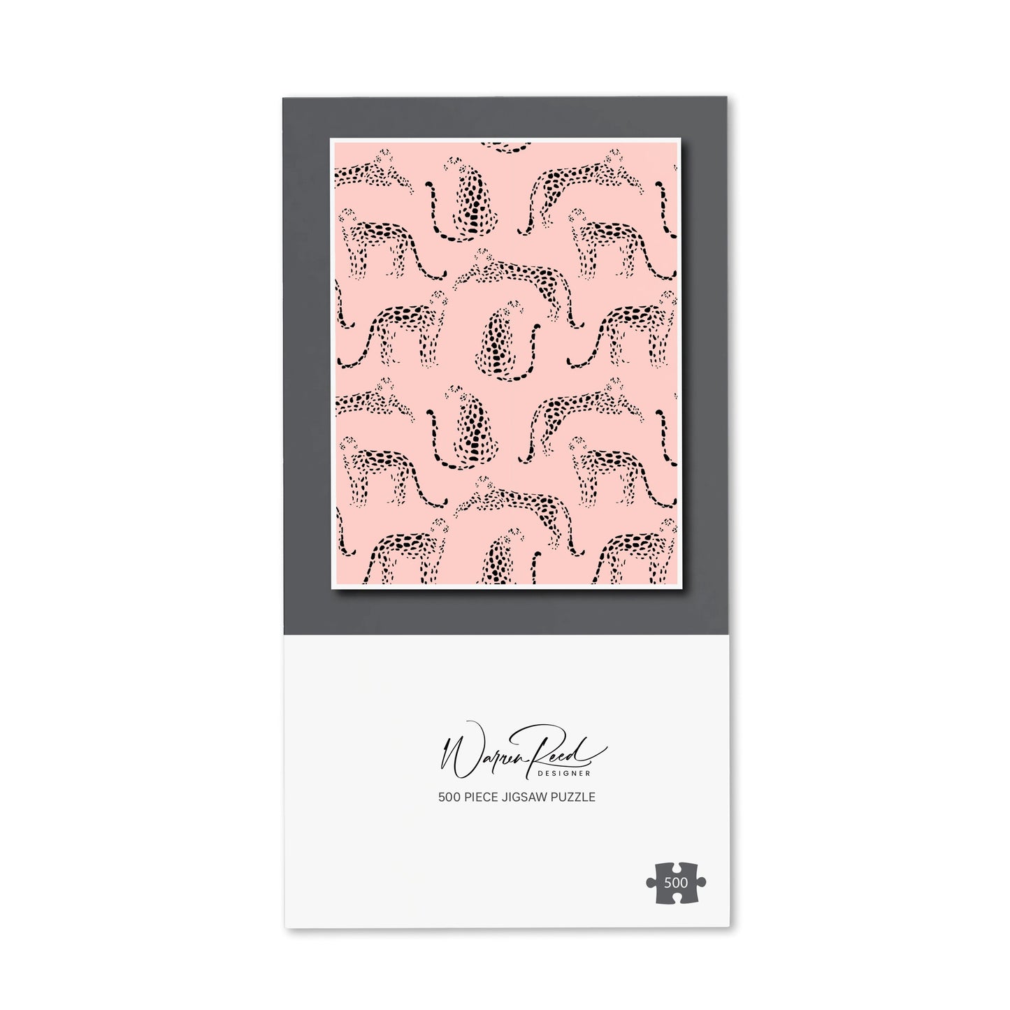 Abstract Leopard Pattern Jigsaw Puzzle