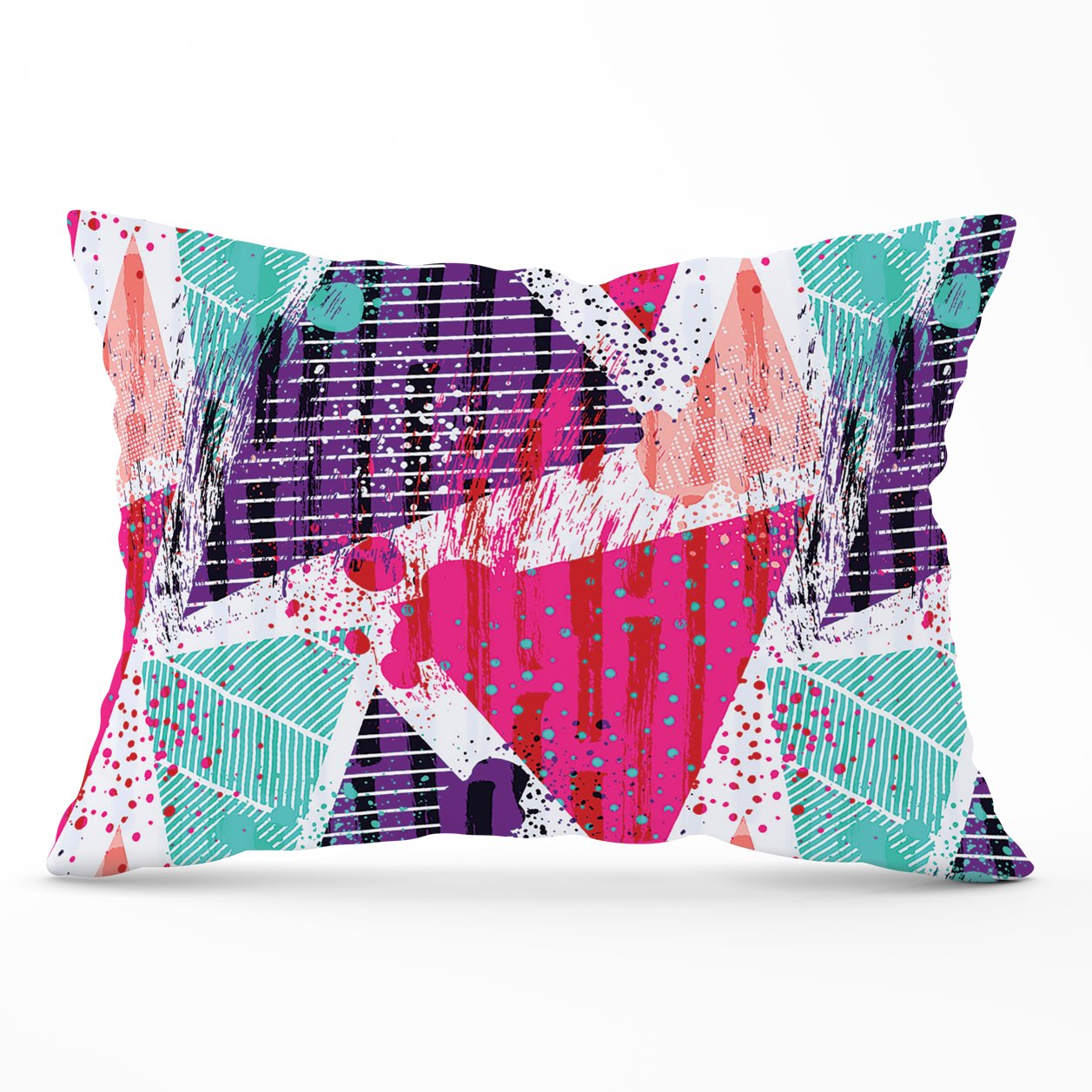 Shabby Geometric Pattern Cushions