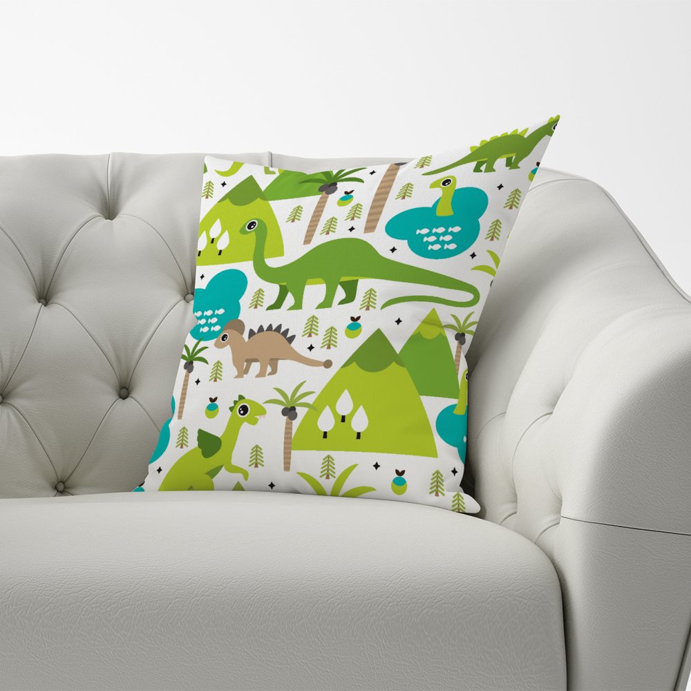 Baby Dinosaur Print Cushions