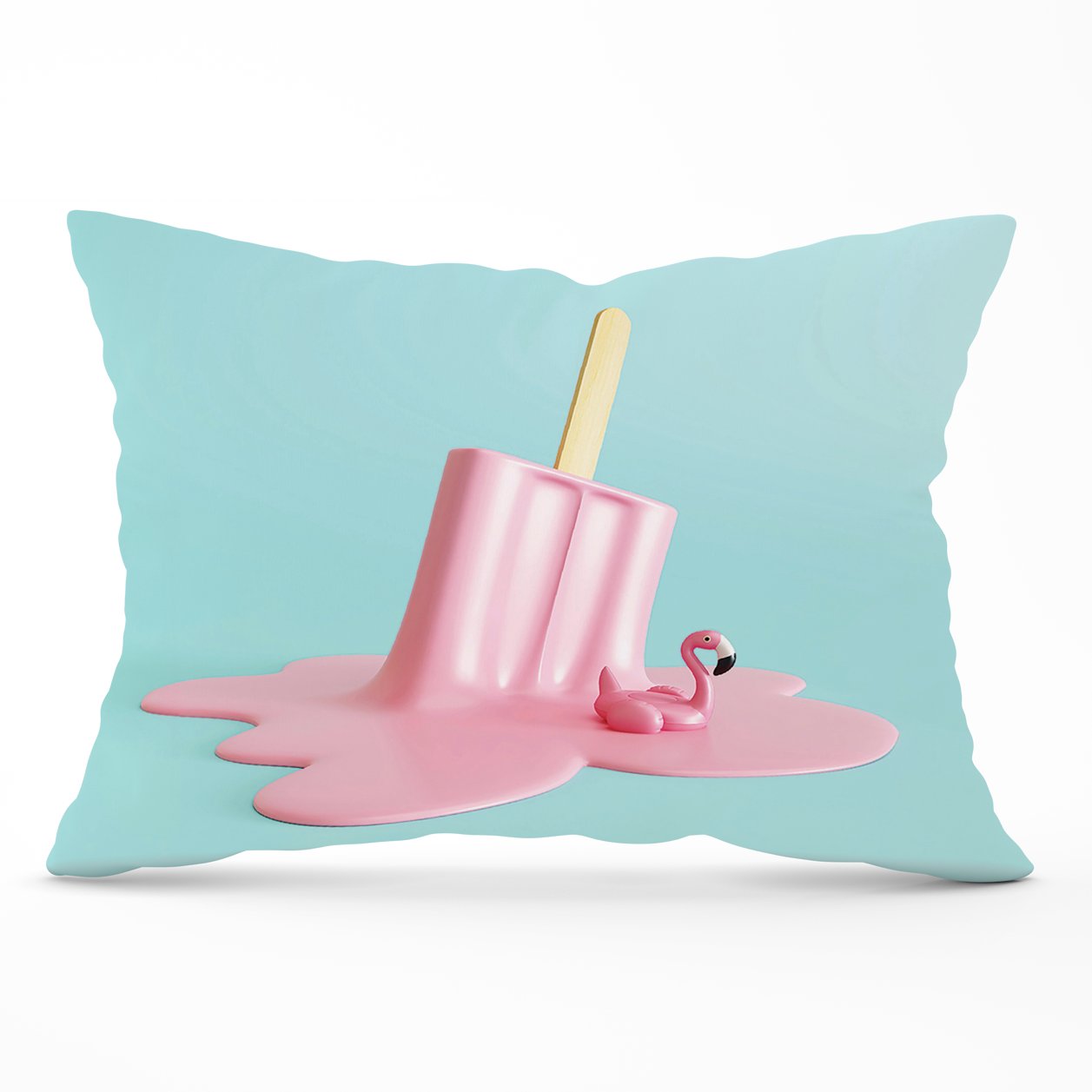 Flamingo Ice Cream Cushions