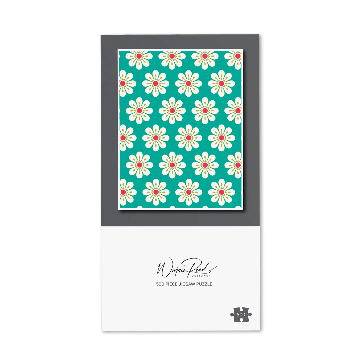 Daisy Pattern Jigsaw Puzzle