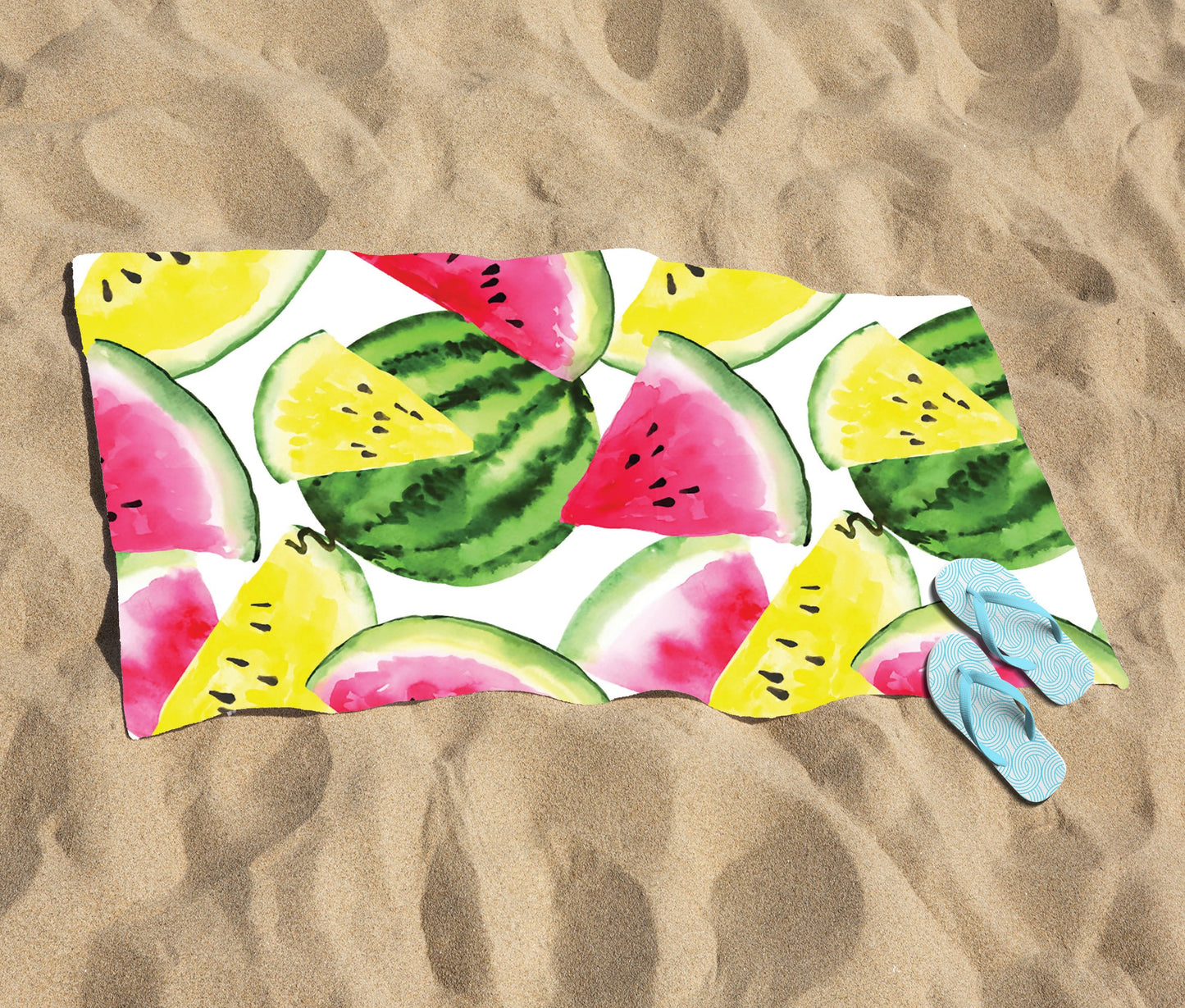 Colourful Melon Pattern Beach Towel