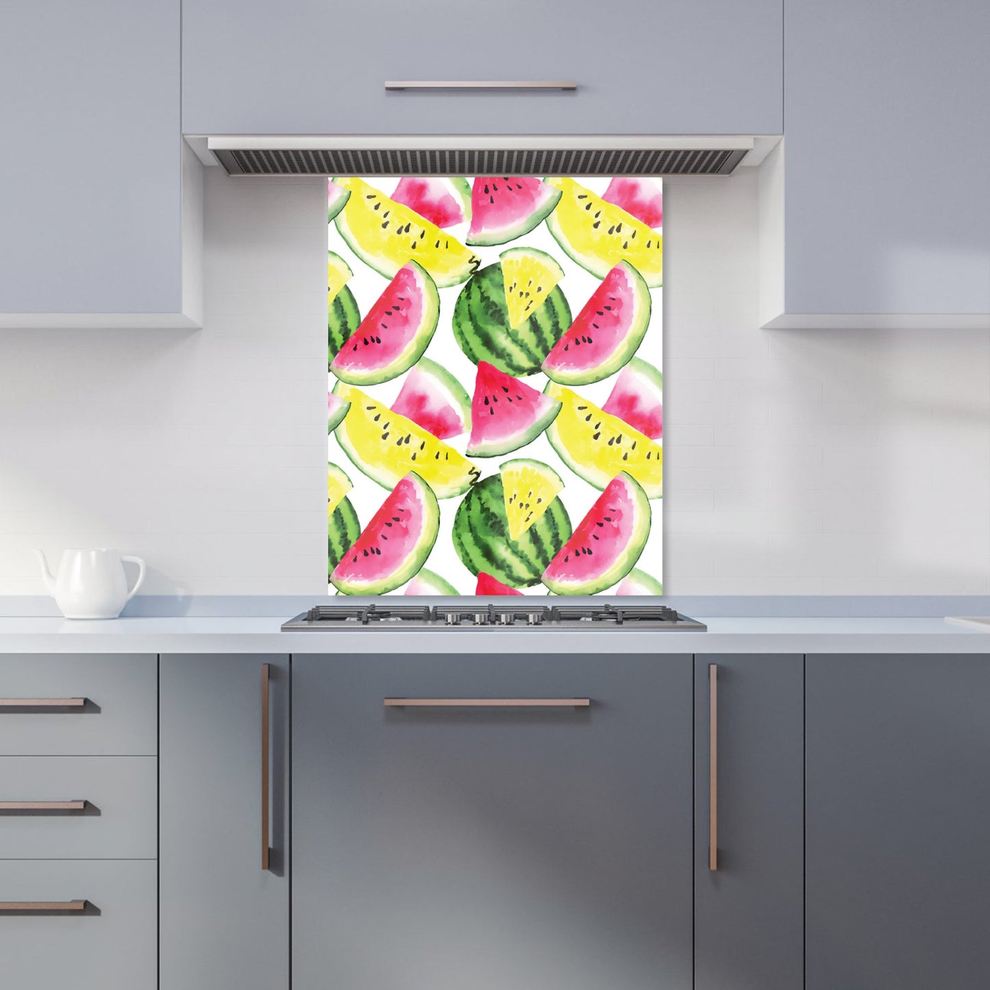 Colourful Melon Pattern Kitchen Splashback