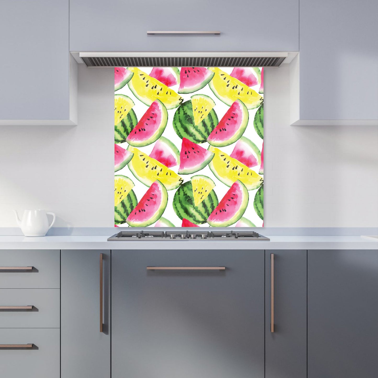 Colourful Melon Pattern Kitchen Splashback