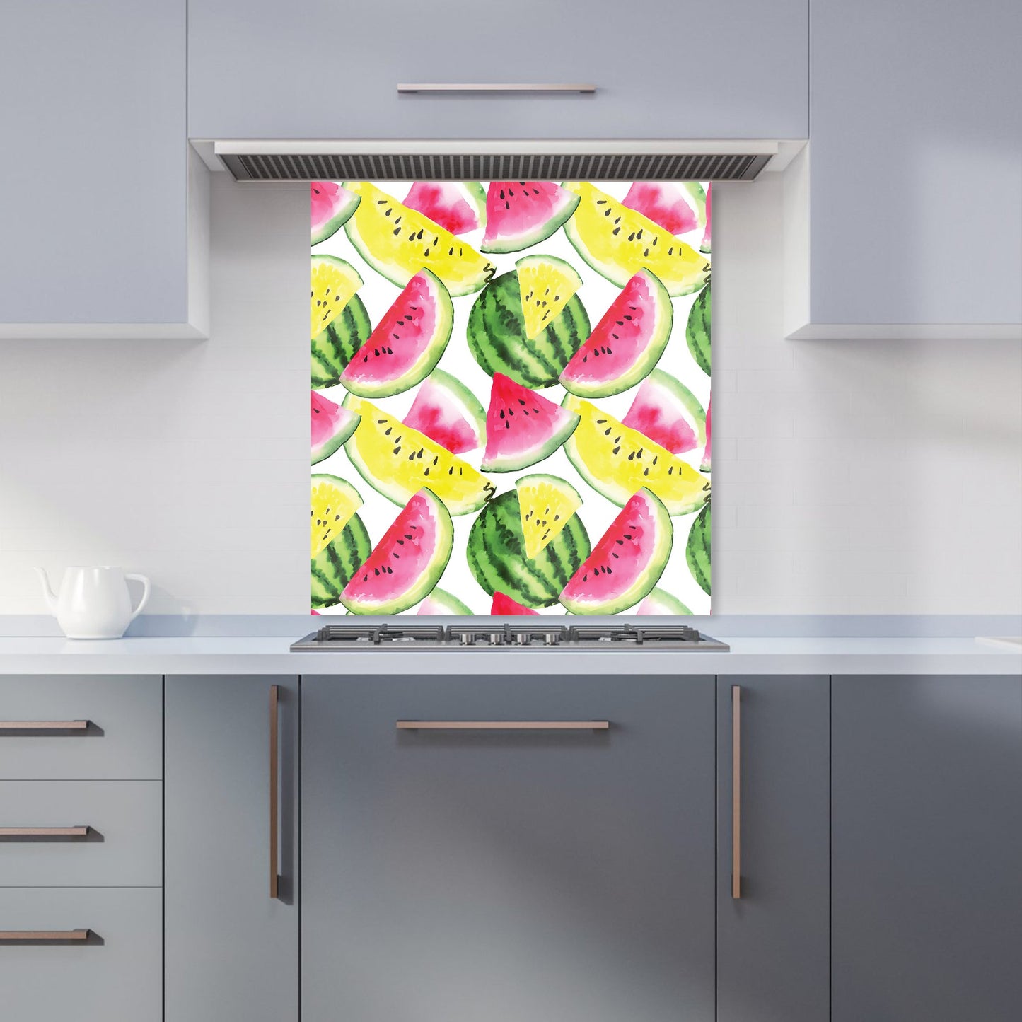 Colourful Melon Pattern Kitchen Splashback