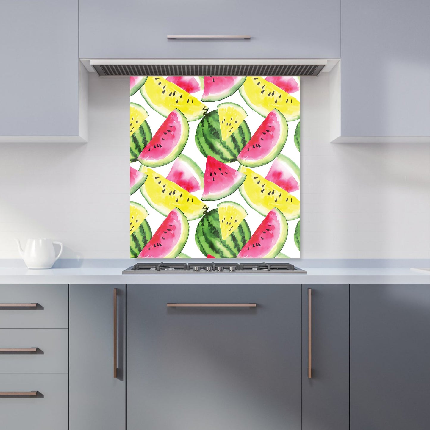 Colourful Melon Pattern Kitchen Splashback