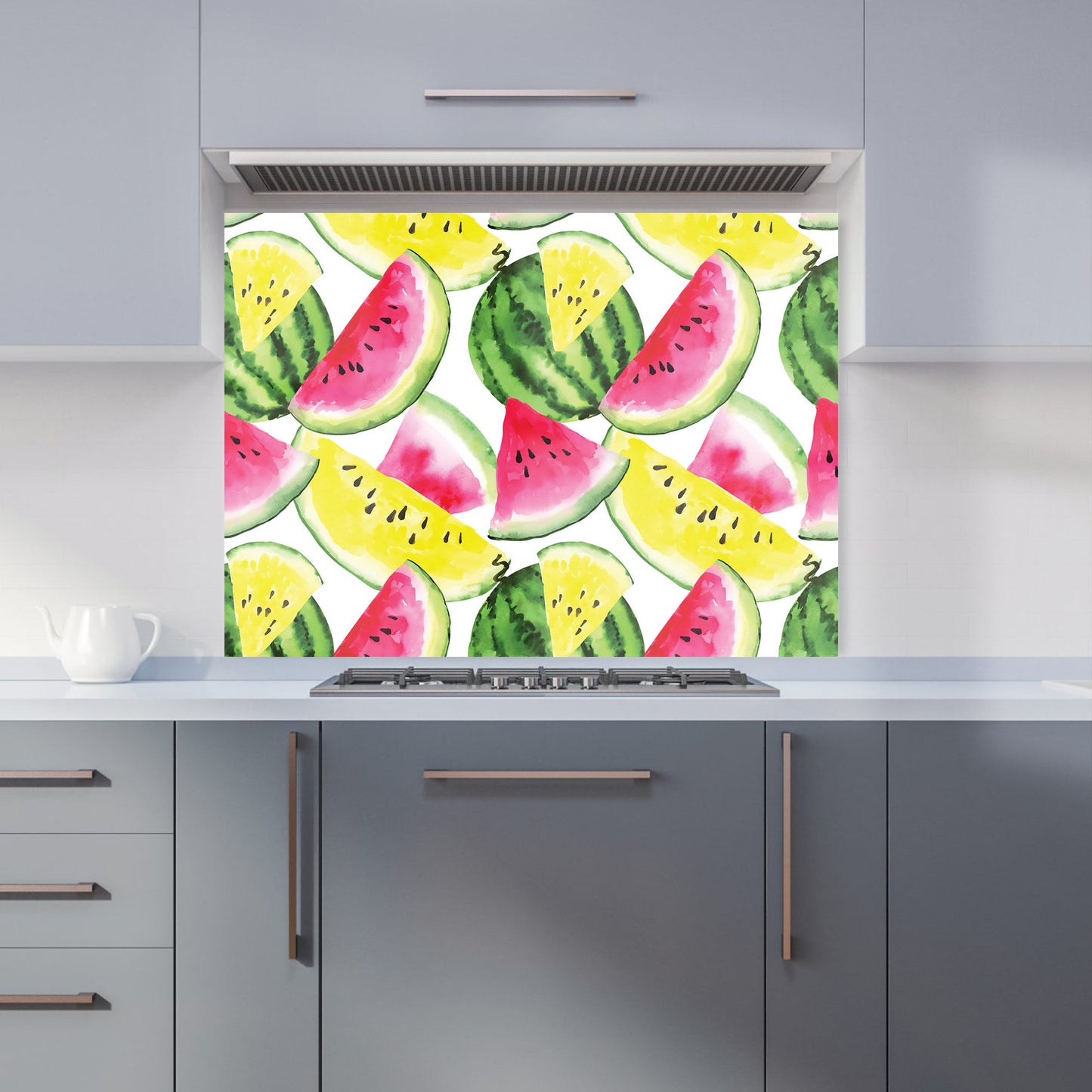 Colourful Melon Pattern Kitchen Splashback