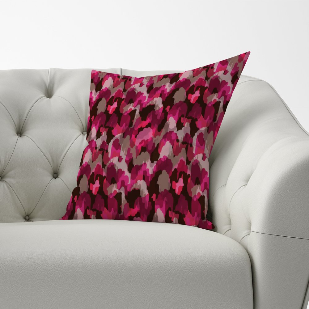 Modern Pink Animal Print Cushions