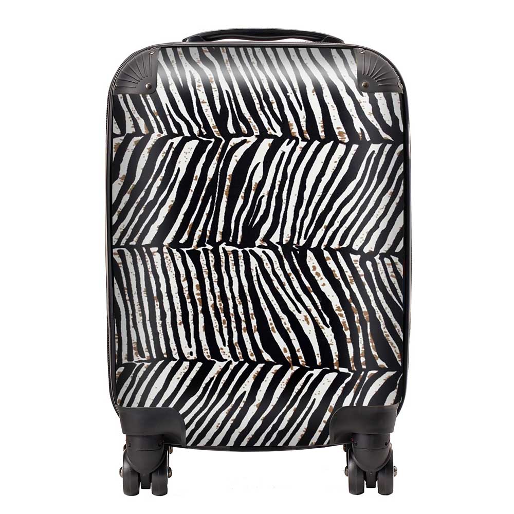 Zebra Pattern Suitcase