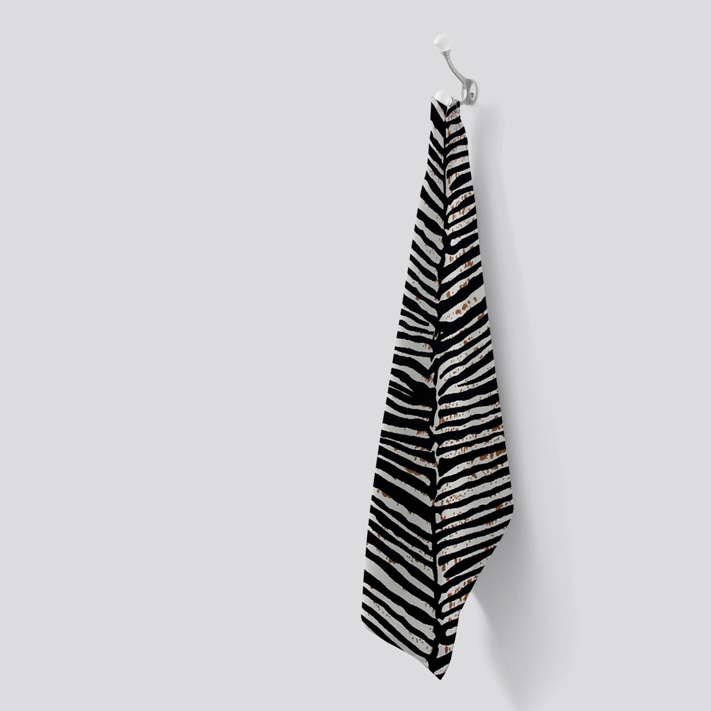Zebra Pattern Tea Towel