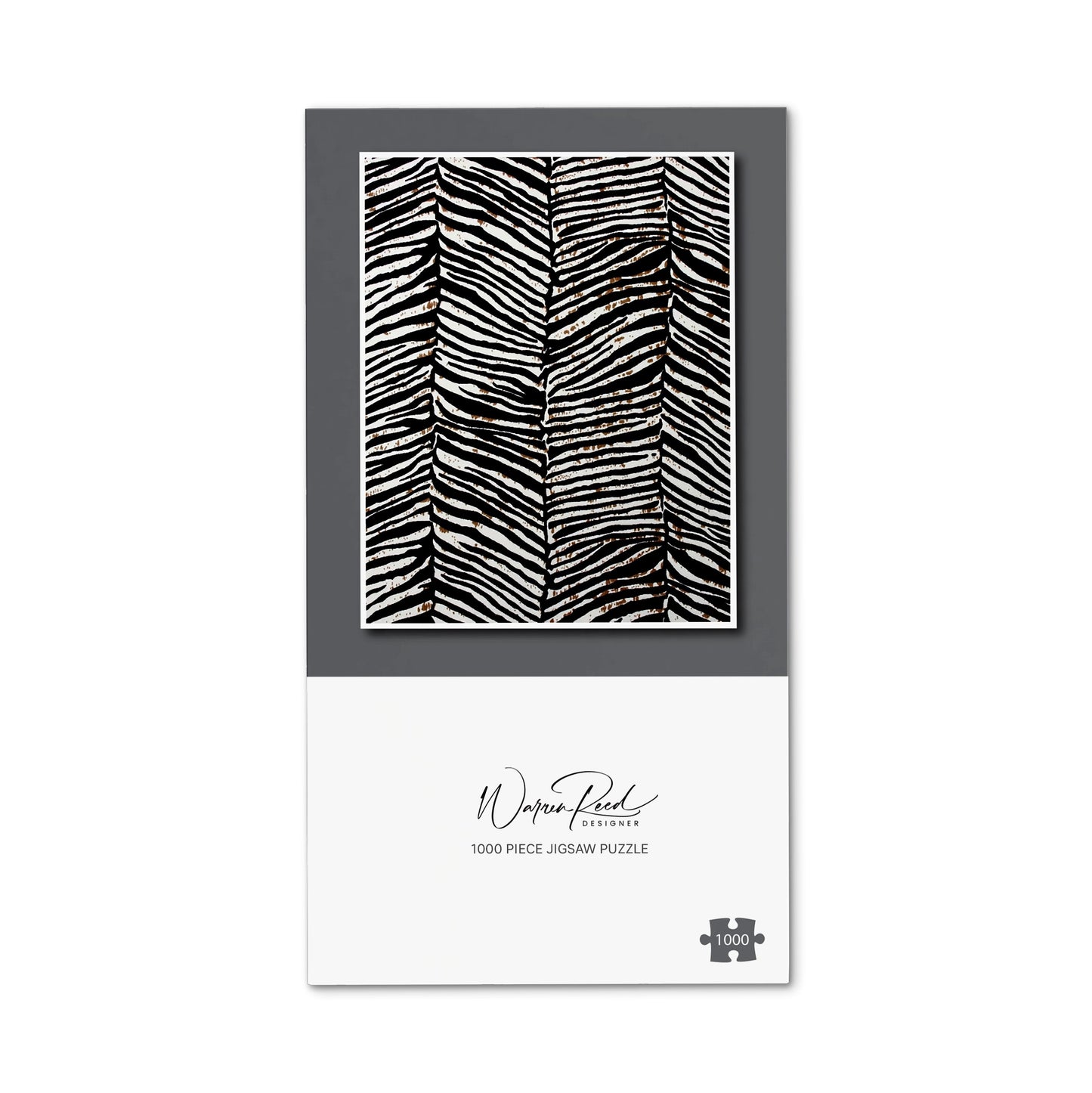 Zebra Pattern Jigsaw Puzzle
