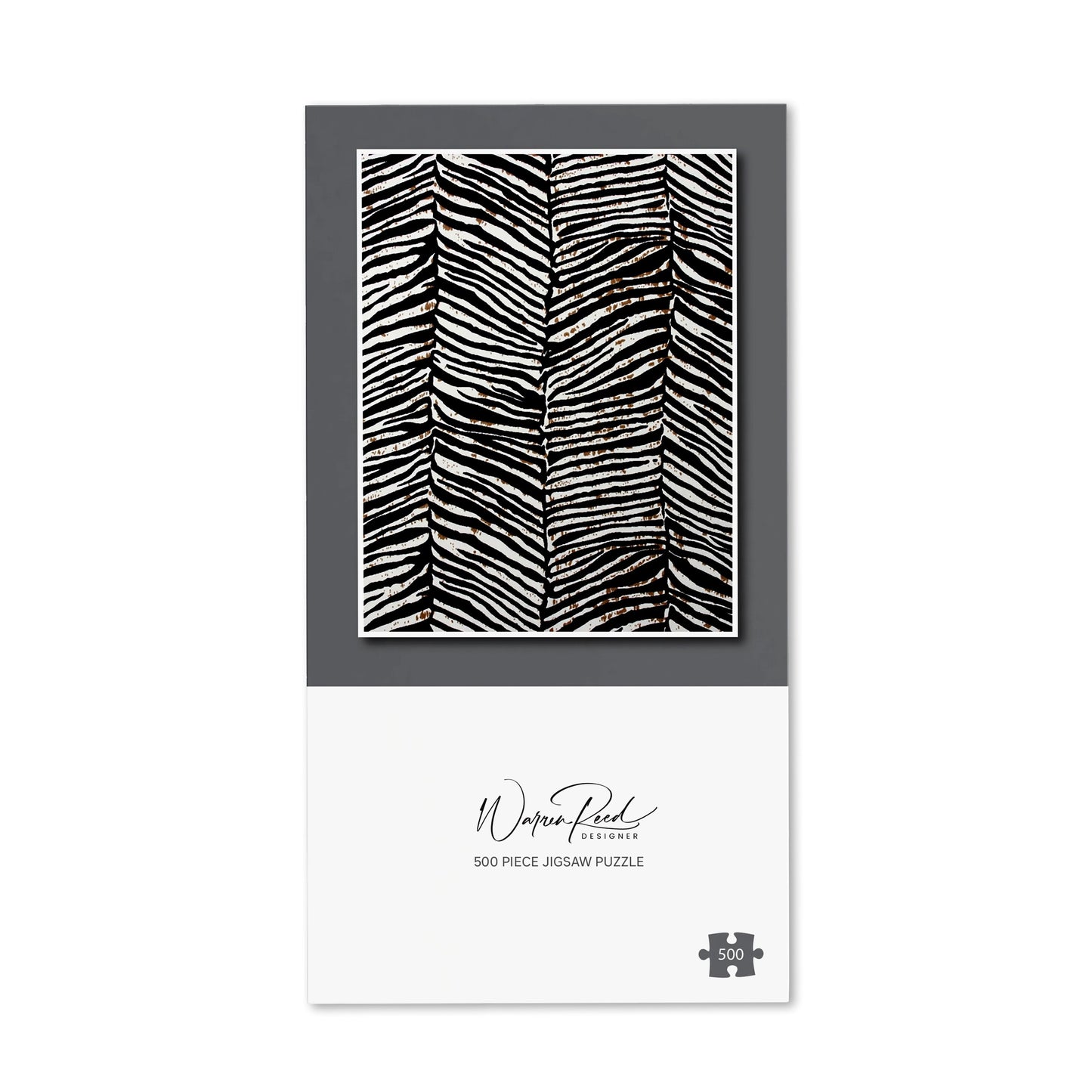 Zebra Pattern Jigsaw Puzzle
