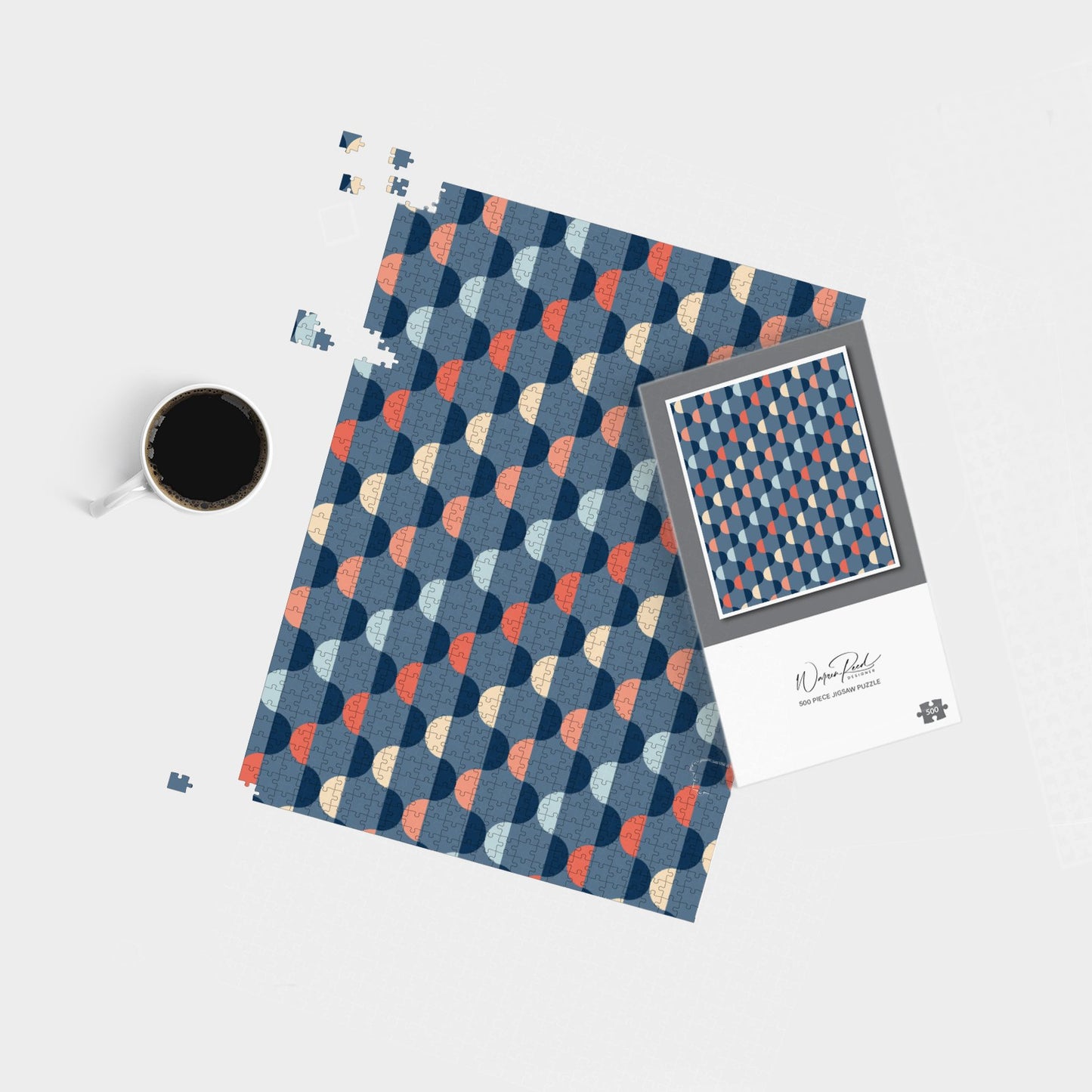 Geometric Pattern Jigsaw Puzzle