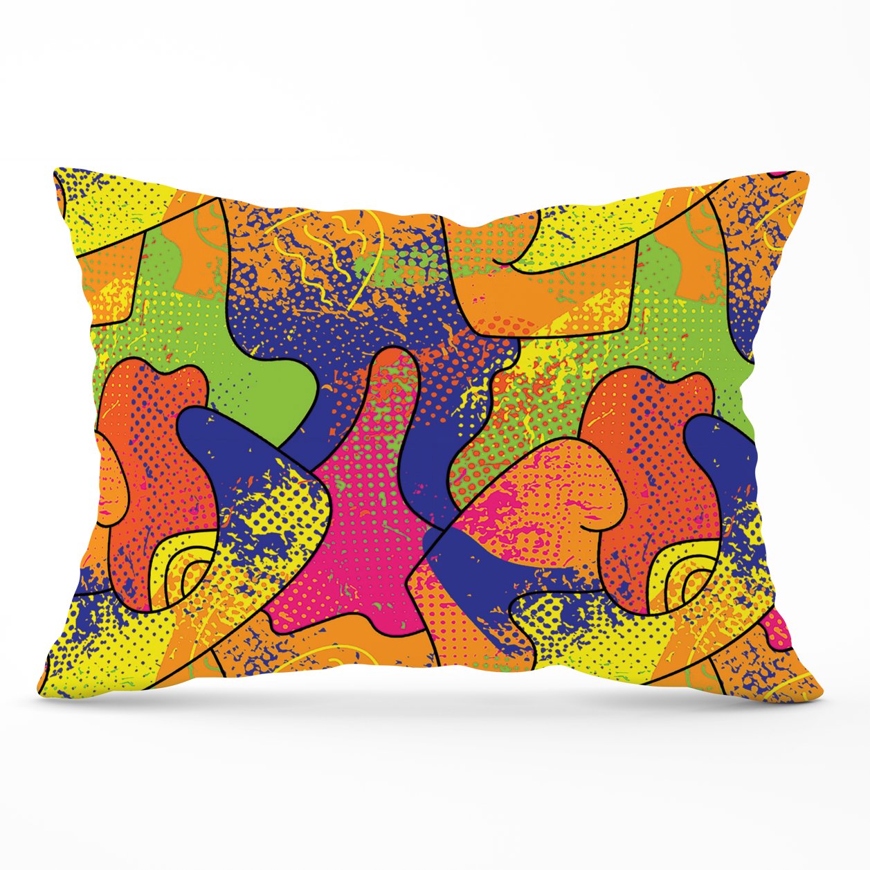 Bright Abstract Pattern Cushions