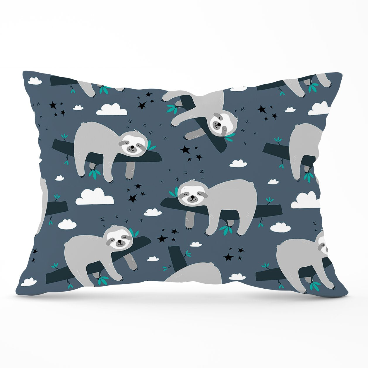 Sleeping Sloth Pattern Cushions