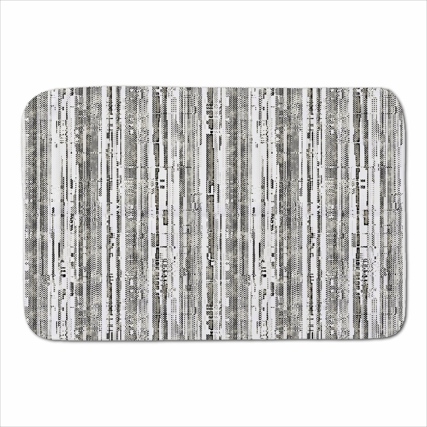 Washed Out Canvas Pattern Sherpa Blanket