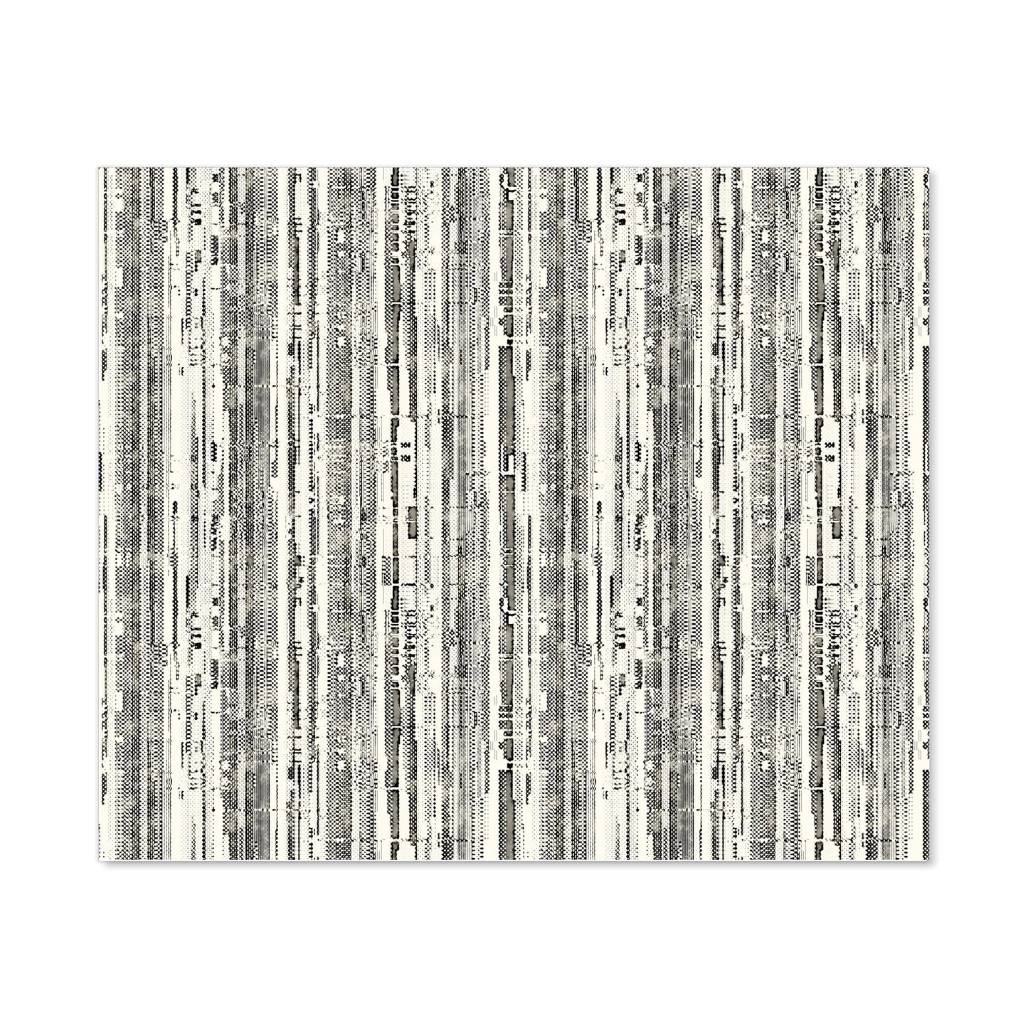 Washed Out Canvas Pattern Kitchen Splashback
