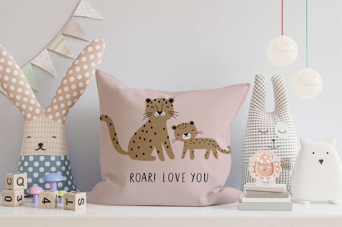 Roar! Love You Cushions
