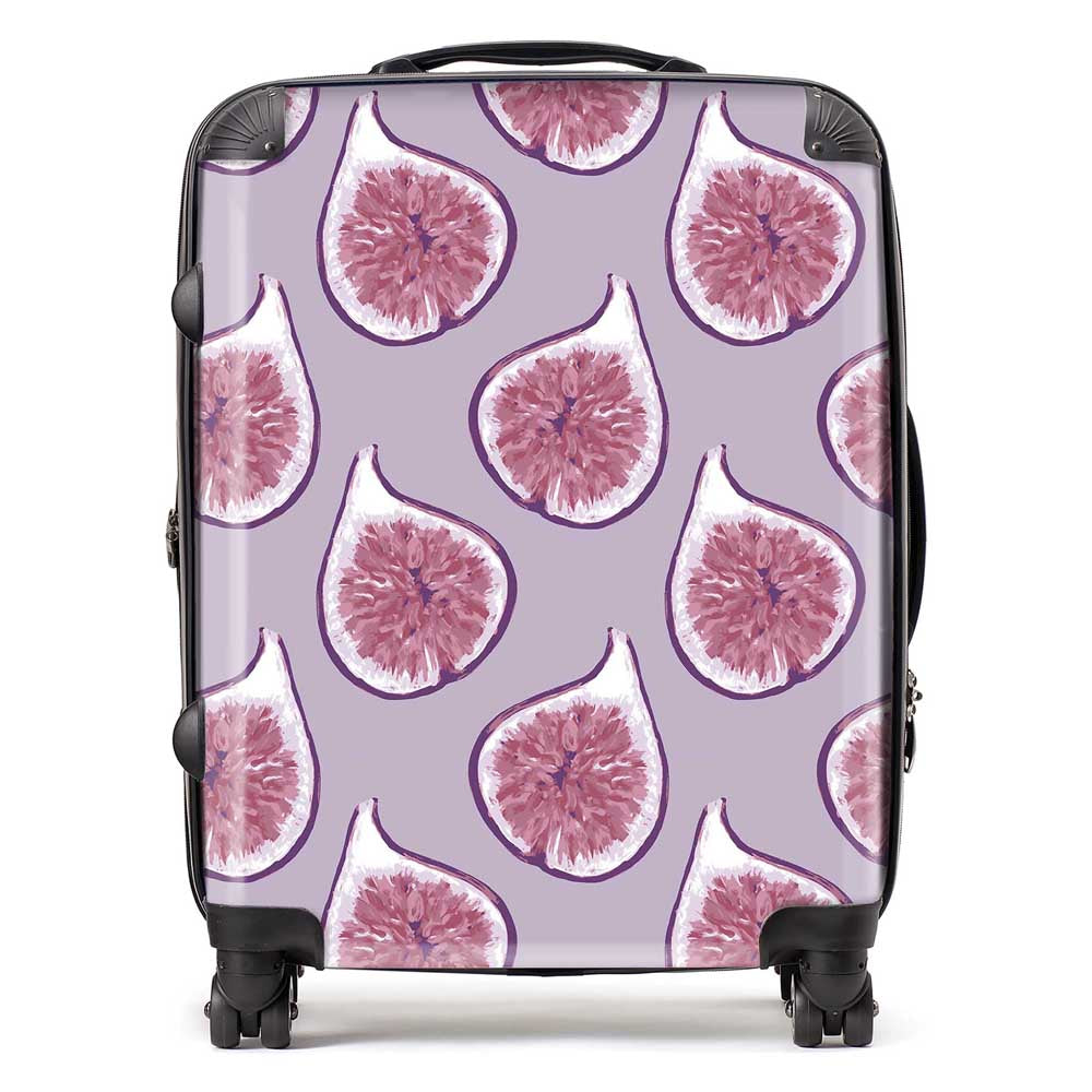 Modern Fig Pattern Suitcase