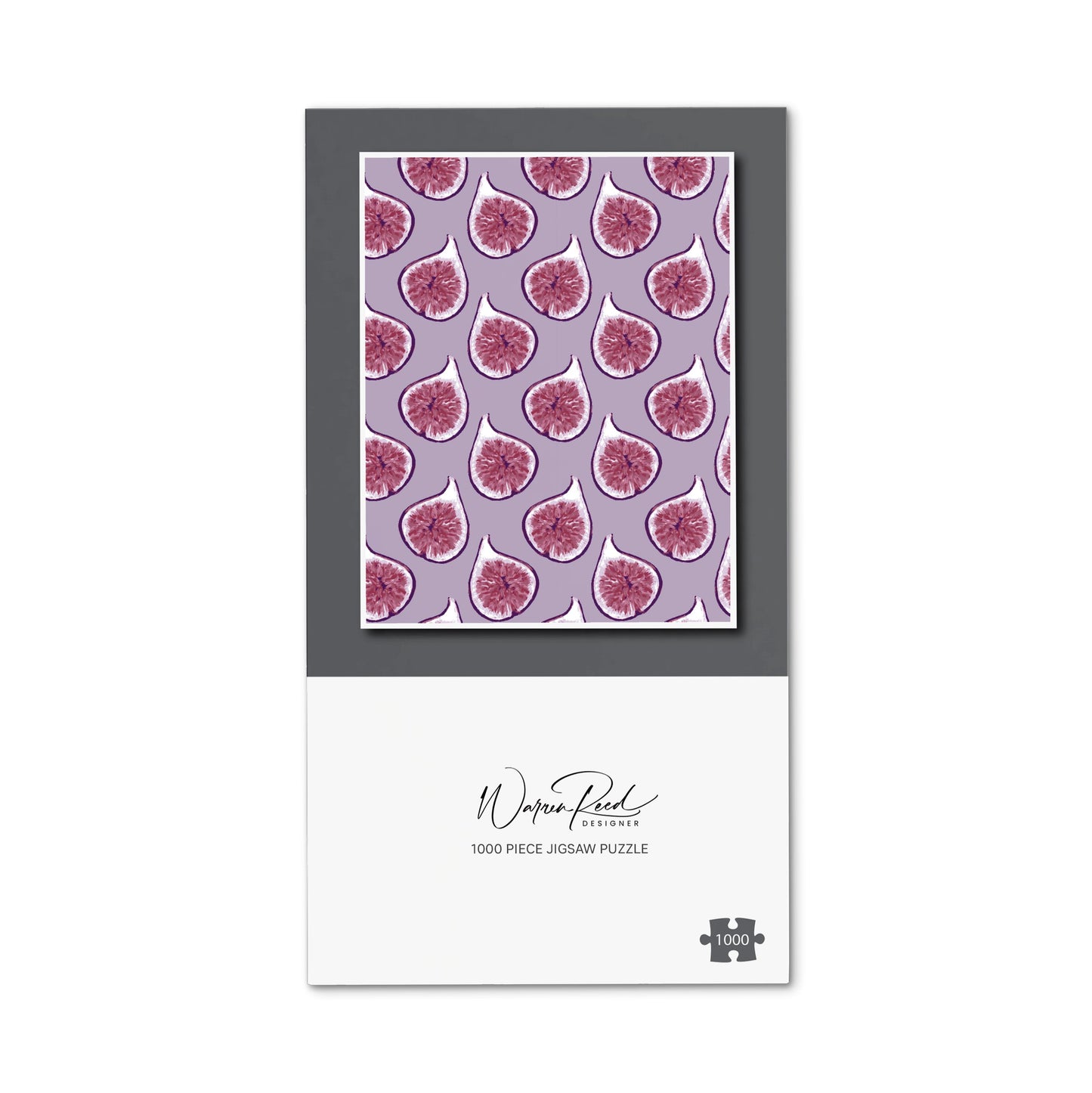 Modern Fig Pattern Jigsaw Puzzle