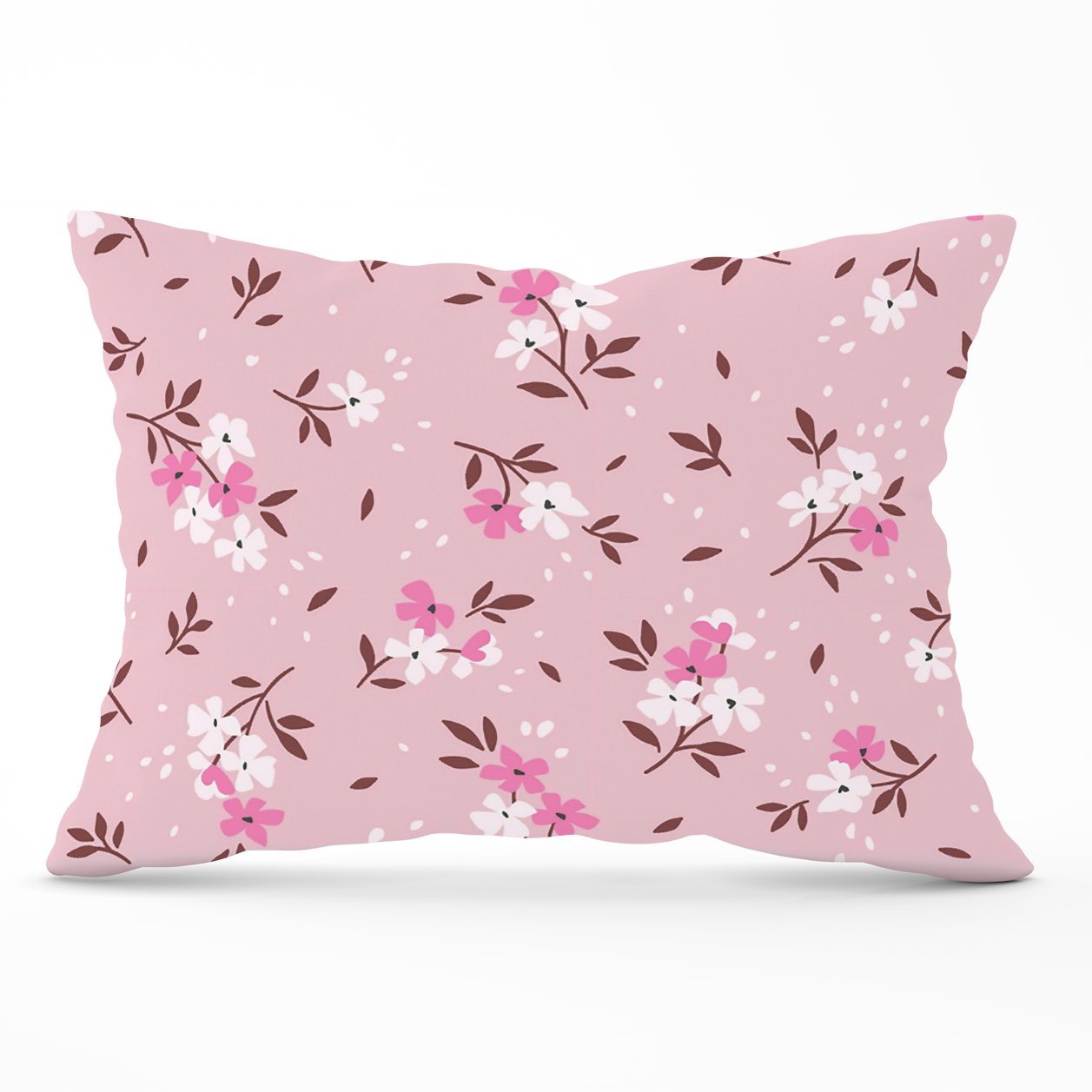 Pretty Pink Flower Pattern Cushions