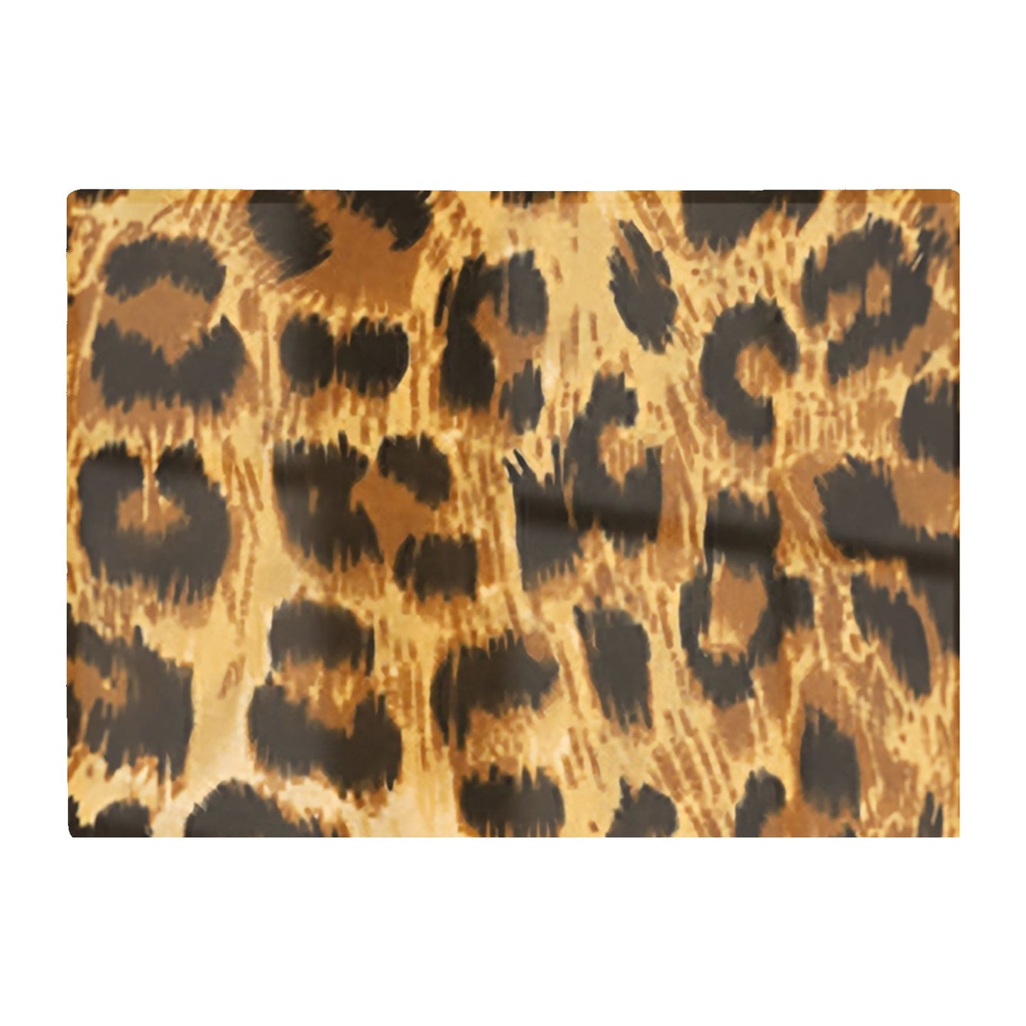 Wild Animal Pattern Glass Chopping Board